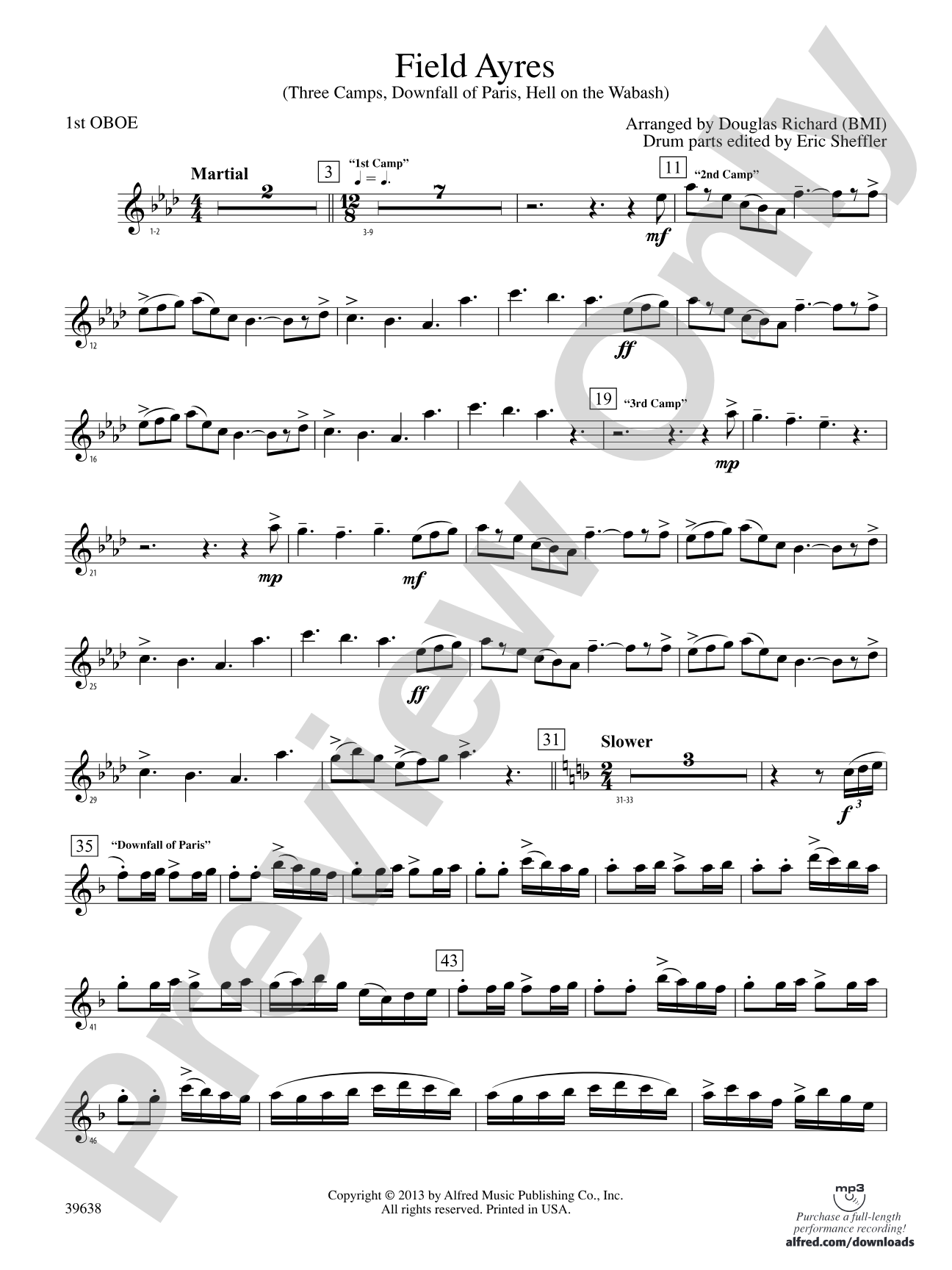 Field Ayres: Oboe