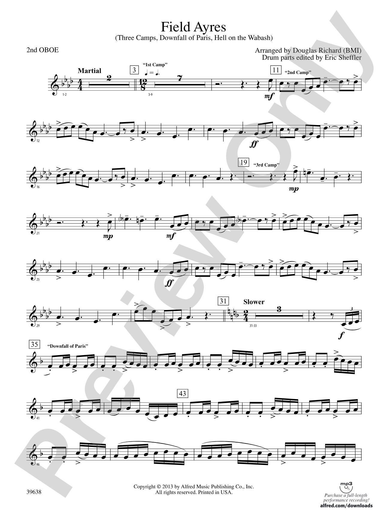 Field Ayres: 2nd Oboe