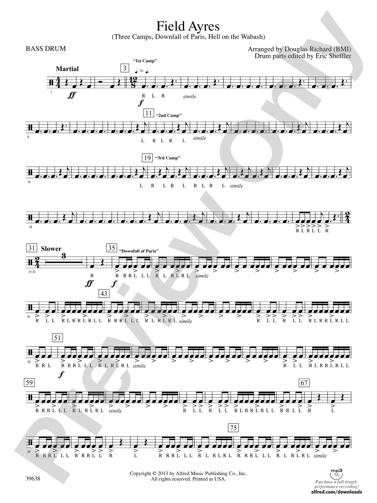 Field Ayres: 2nd Percussion