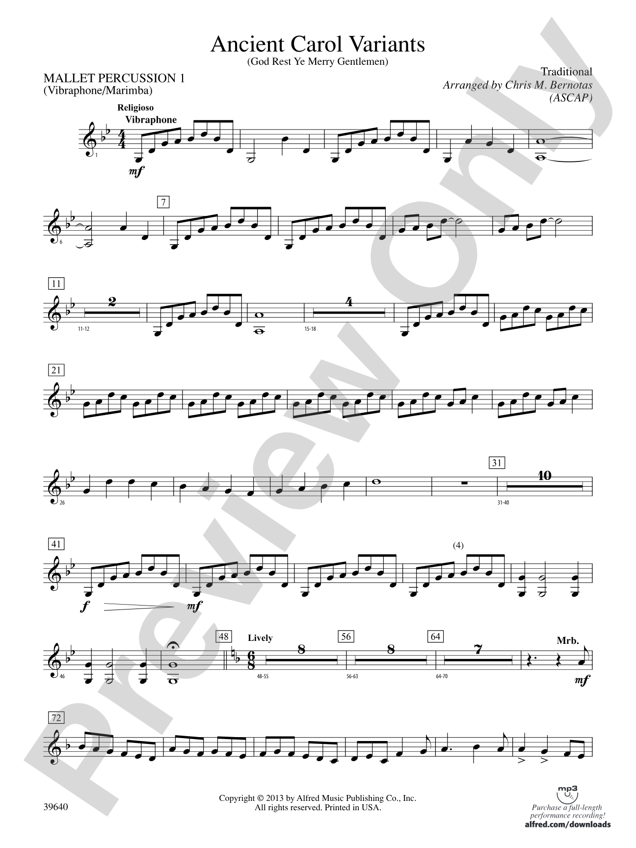 Ancient Carol Variants: Mallets
