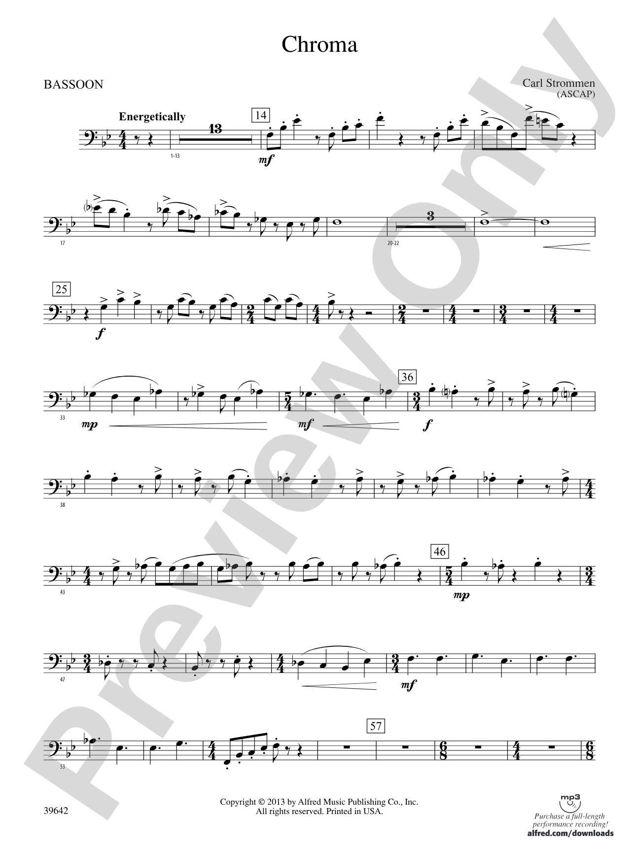Chroma: Bassoon