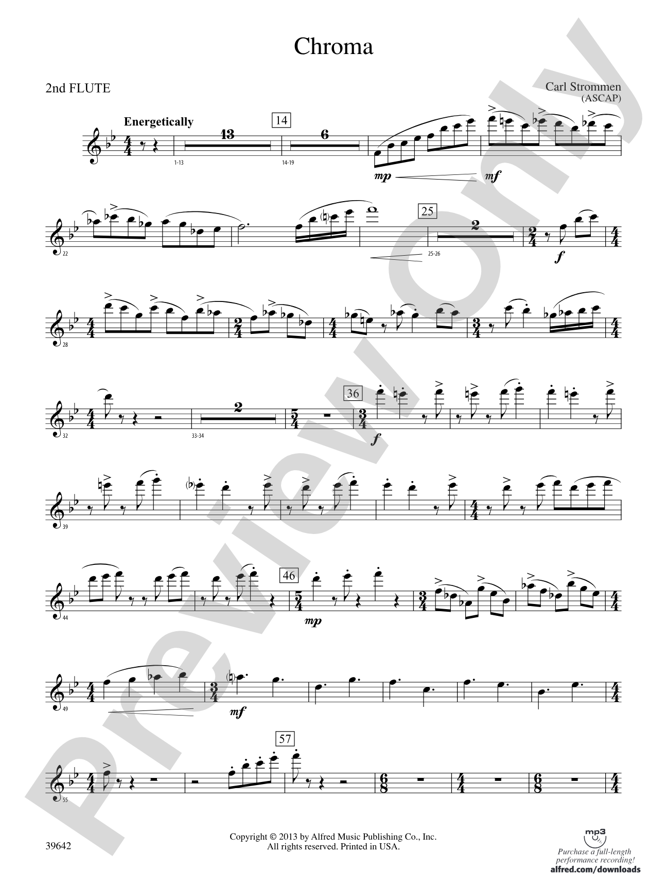 Chroma: 2nd Flute