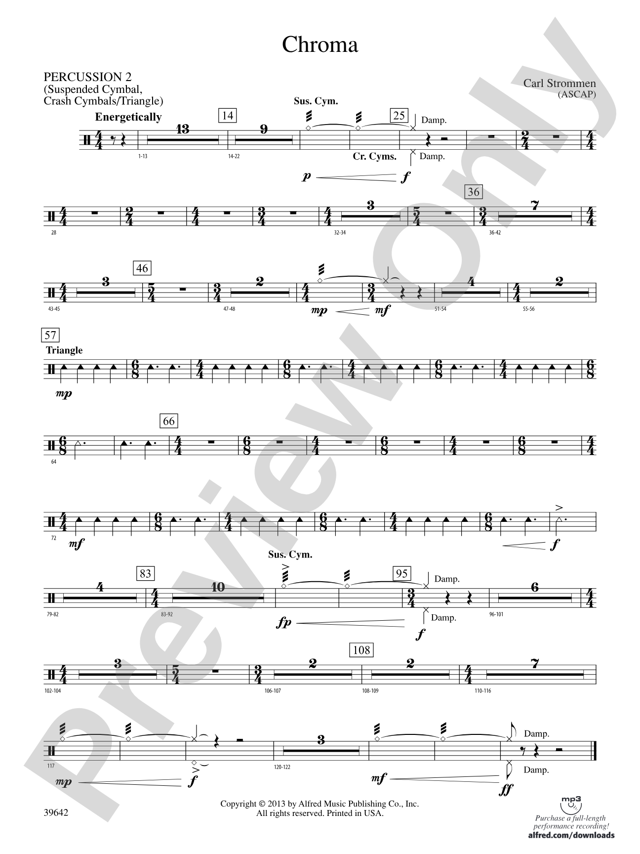Chroma: 2nd Percussion