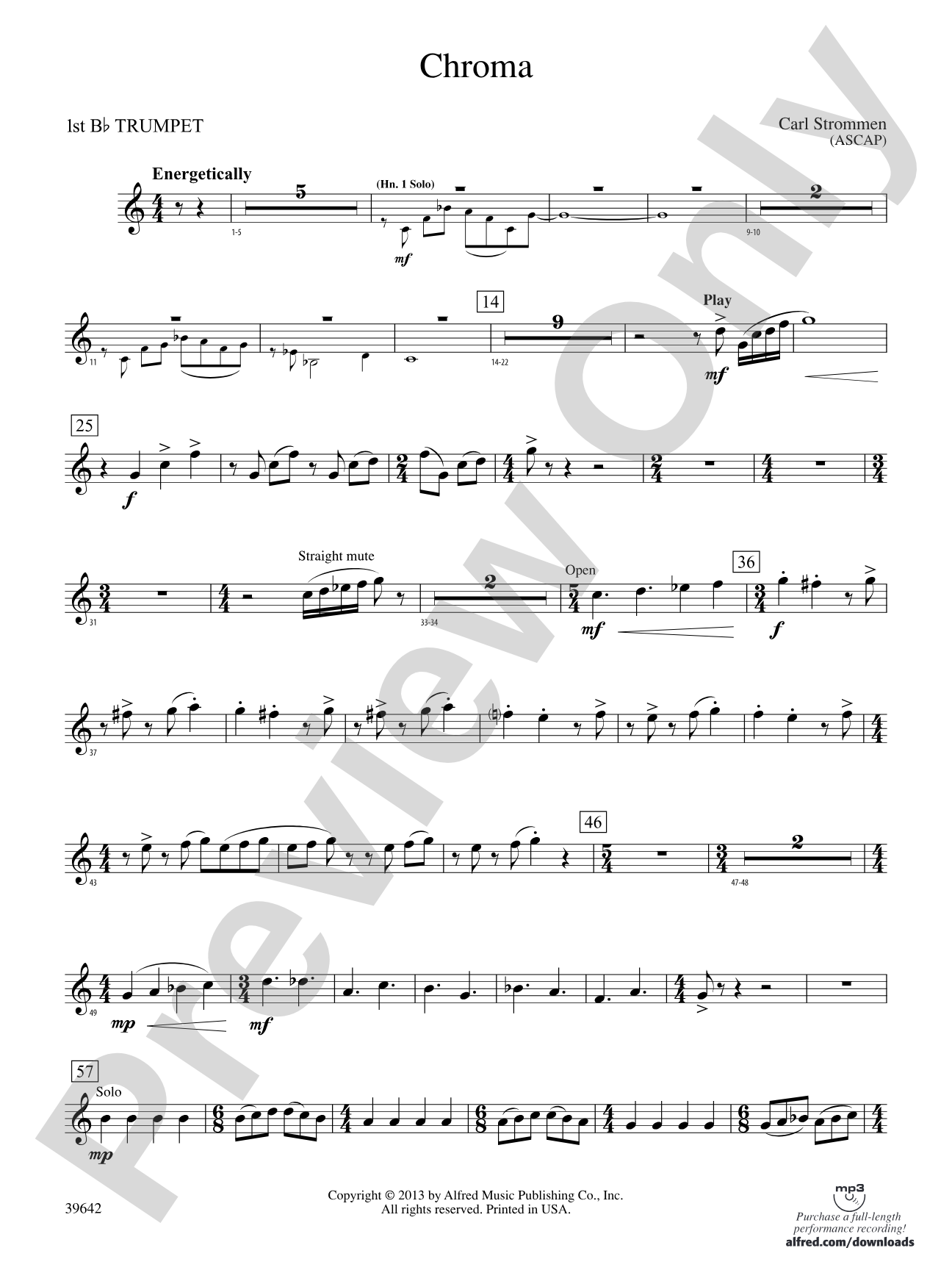 Chroma: 1st B-flat Trumpet
