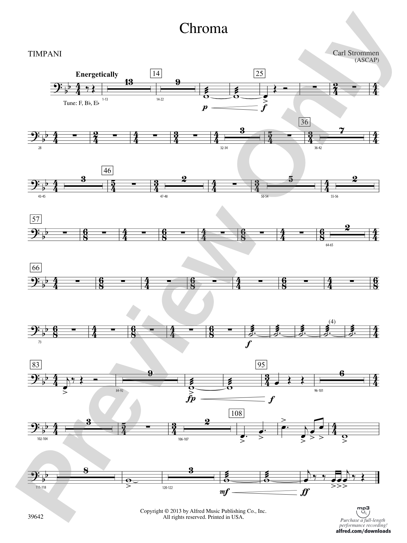 Chroma: Timpani