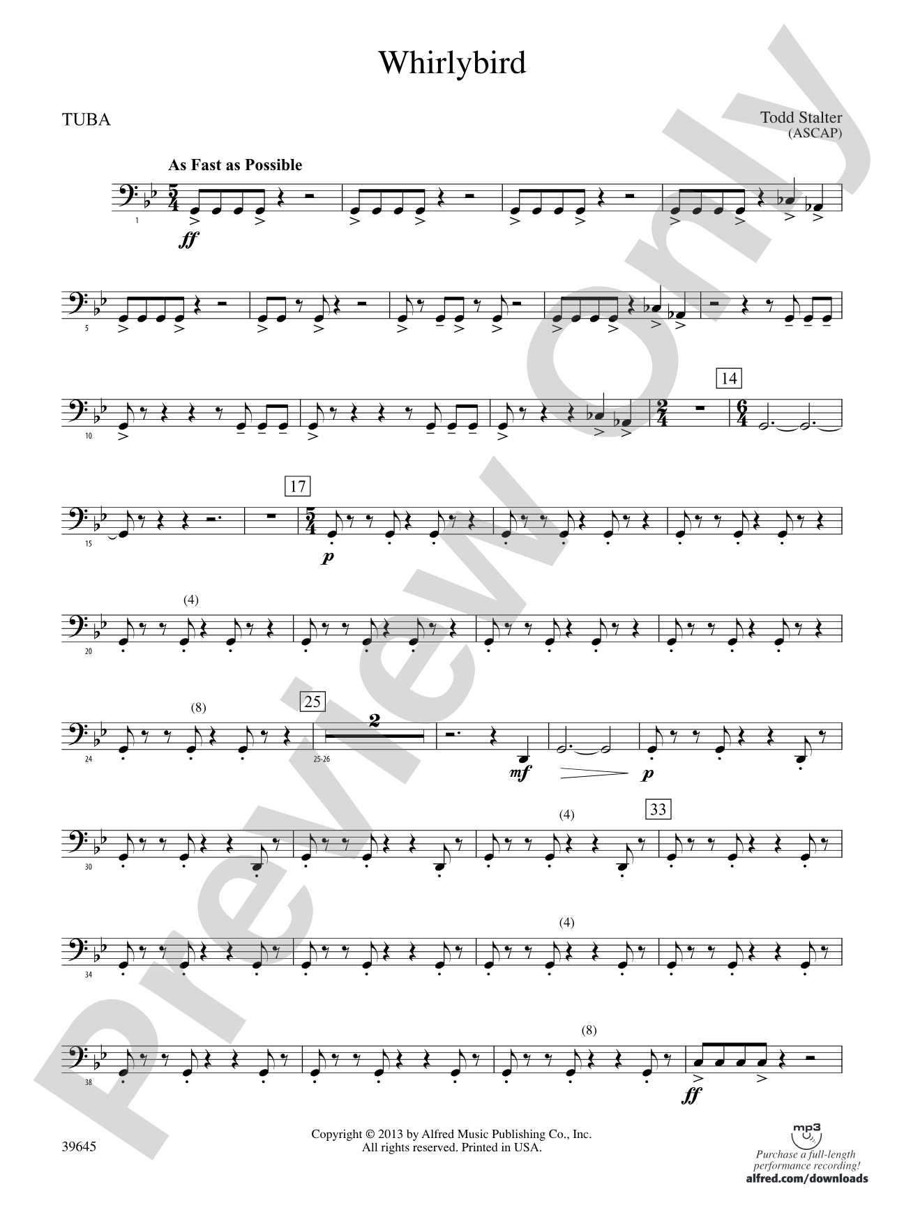 Whirlybird: Tuba