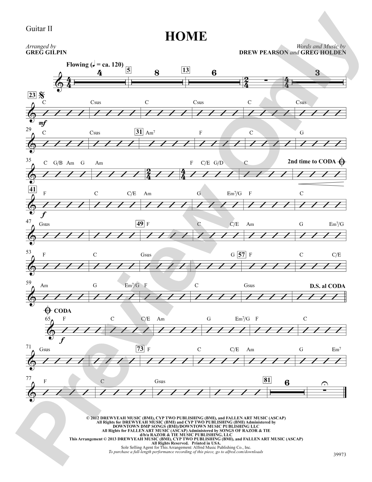 Home: Guitar 2: Choral SoundPax