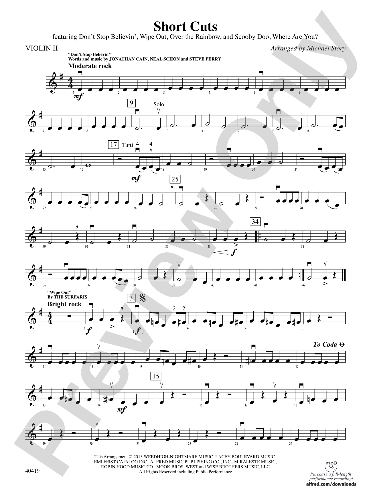 Short Cuts: 2nd Violin