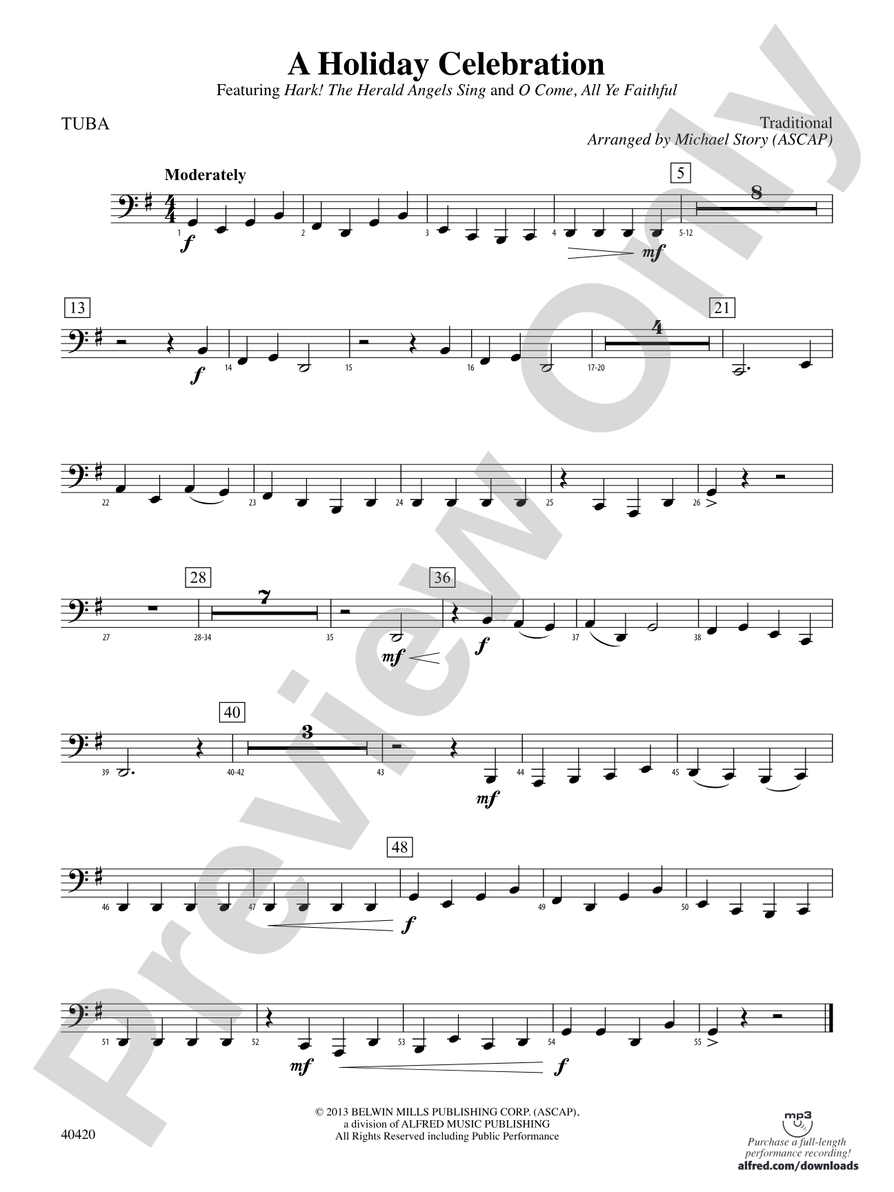 A Holiday Celebration: Tuba