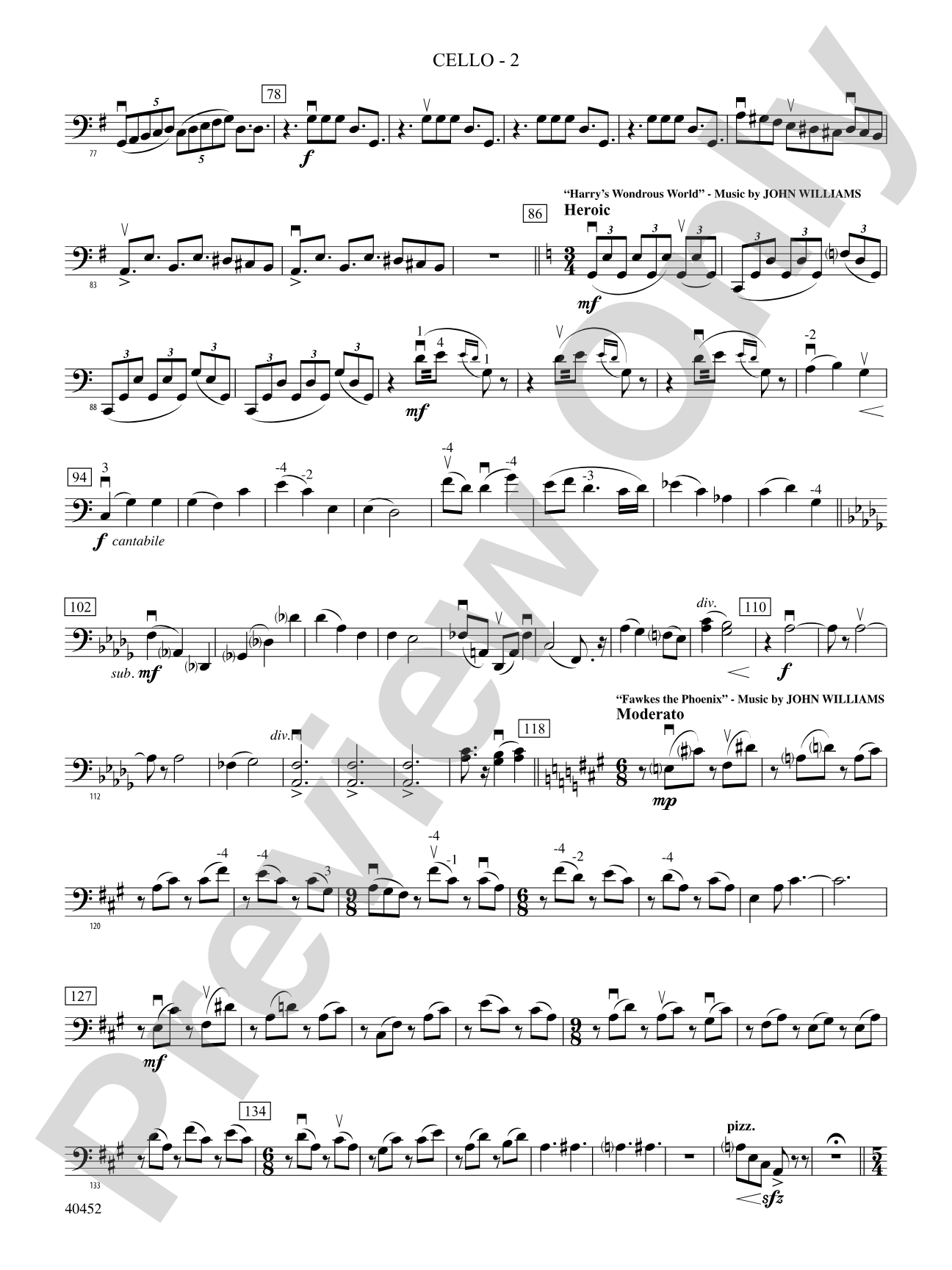 The Complete Harry Potter: Cello