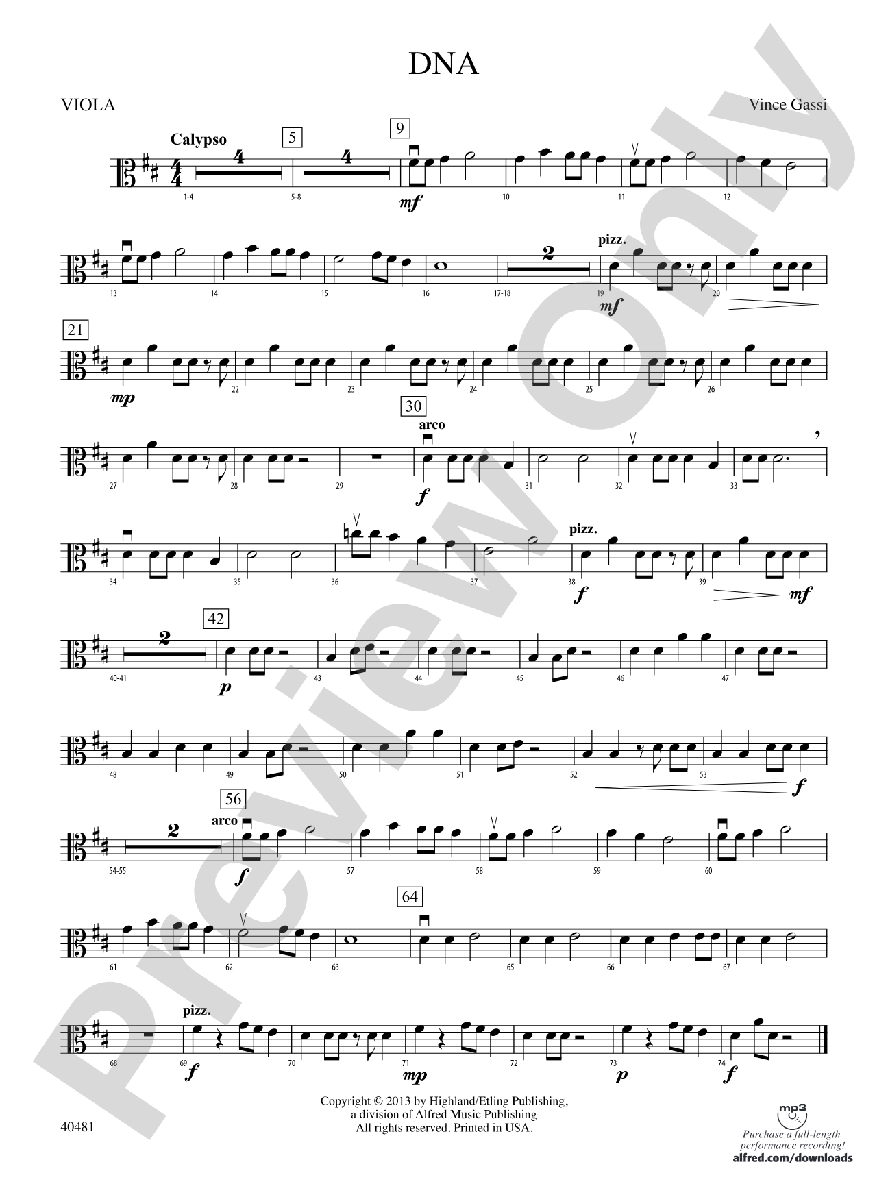 DNA: Viola