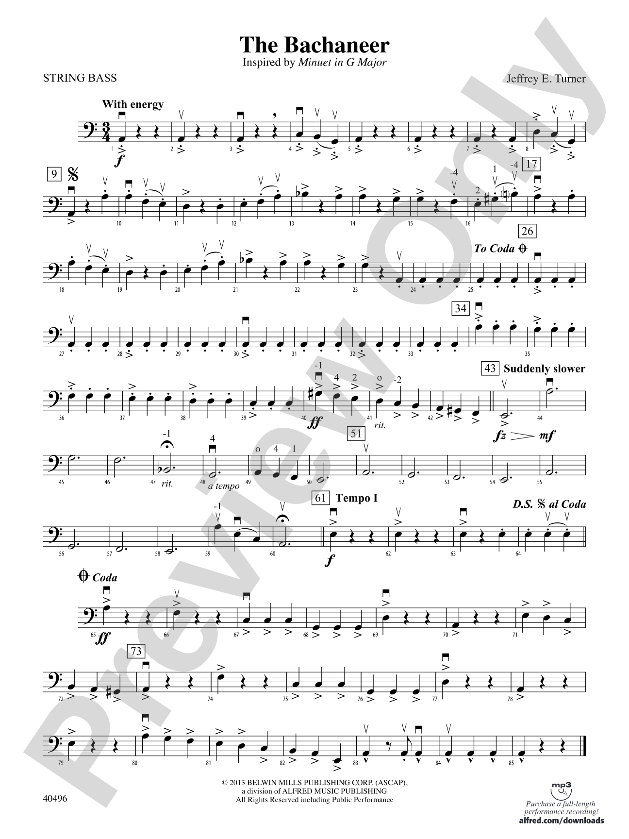 The Bachaneer: String Bass