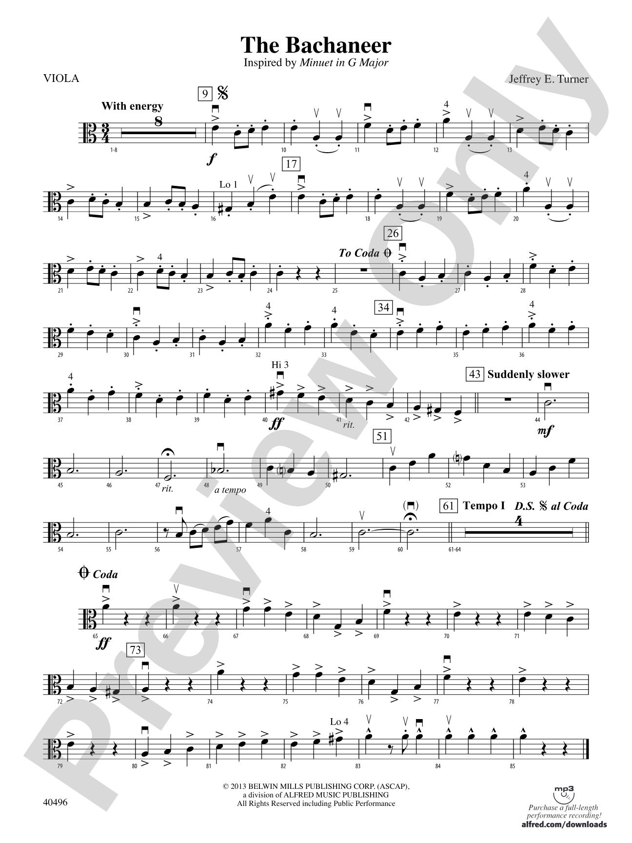 The Bachaneer: Viola