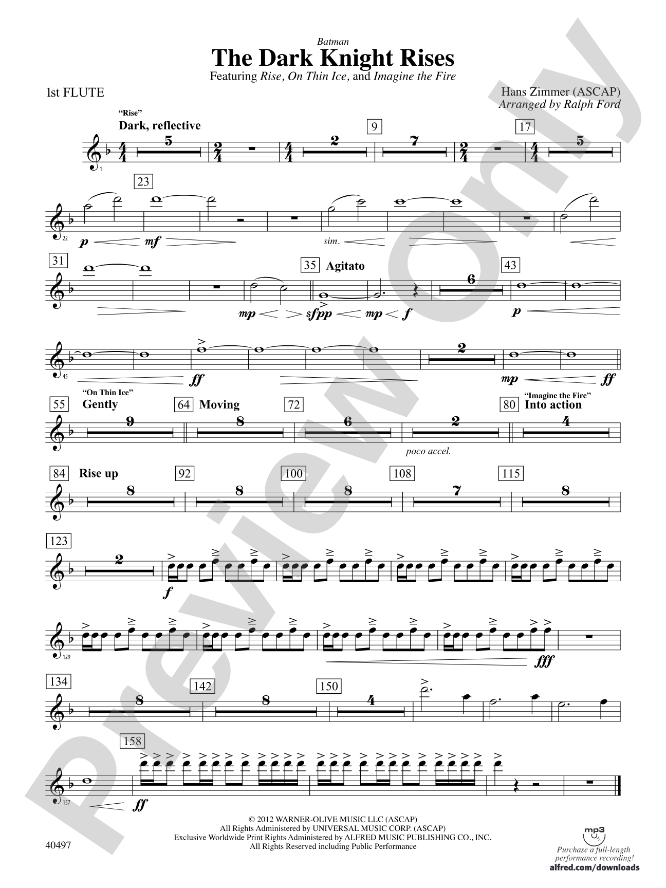 Batman: The Dark Knight Rises: Flute