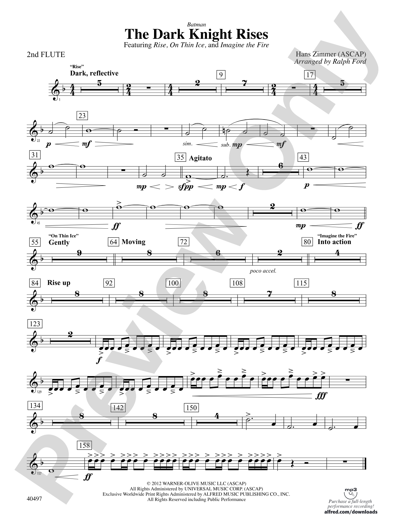 Batman: The Dark Knight Rises: 2nd Flute