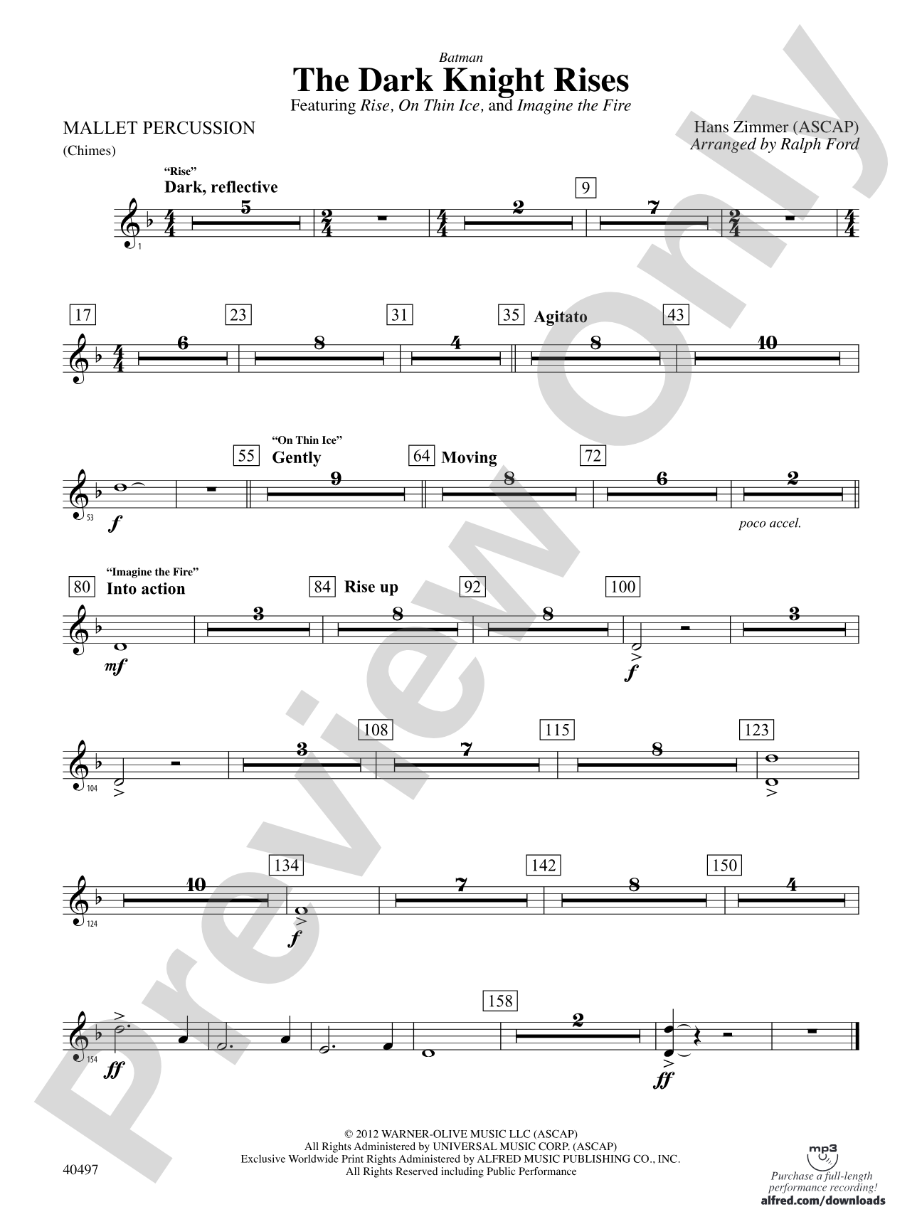 Batman: The Dark Knight Rises: Mallets