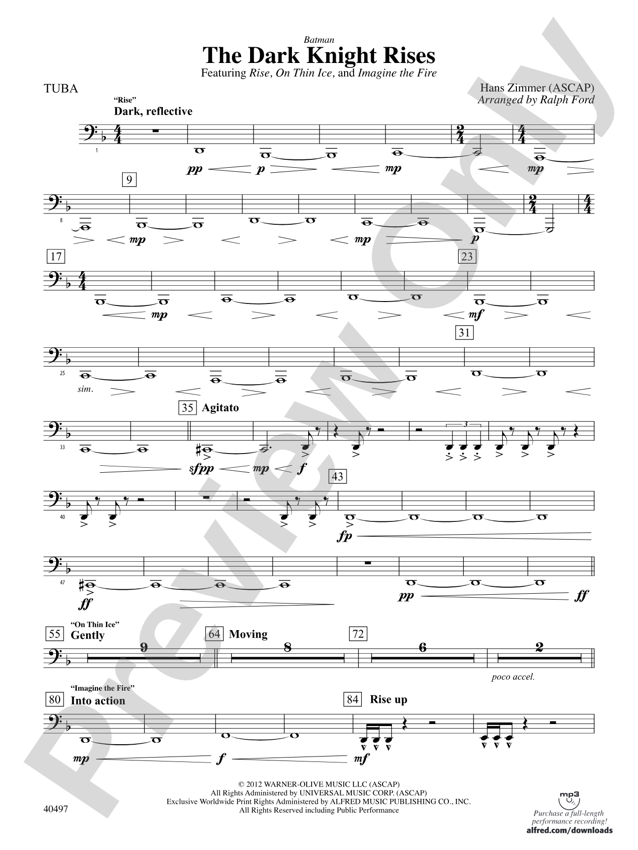 Batman: The Dark Knight Rises: Tuba