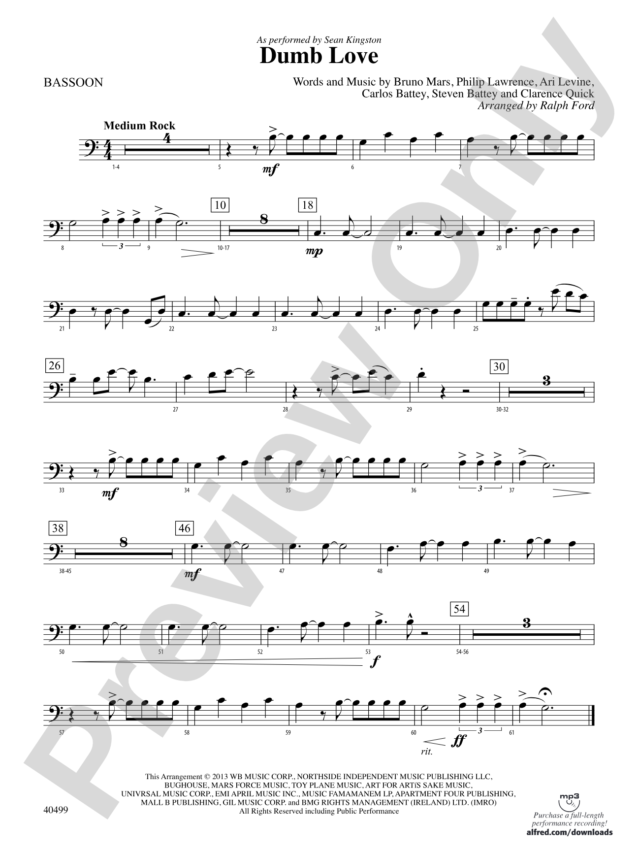 Dumb Love: Bassoon