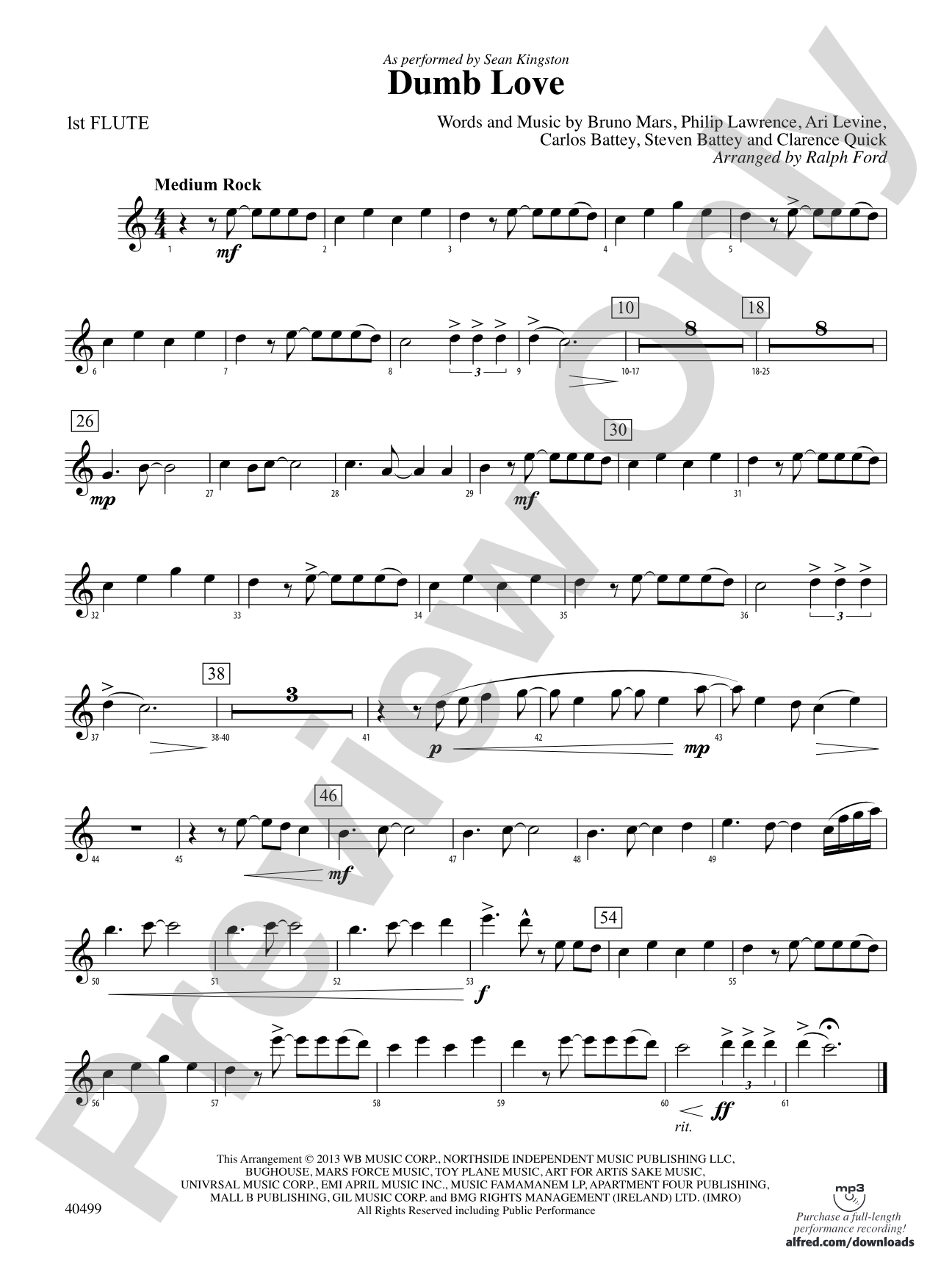 Dumb Love: Flute