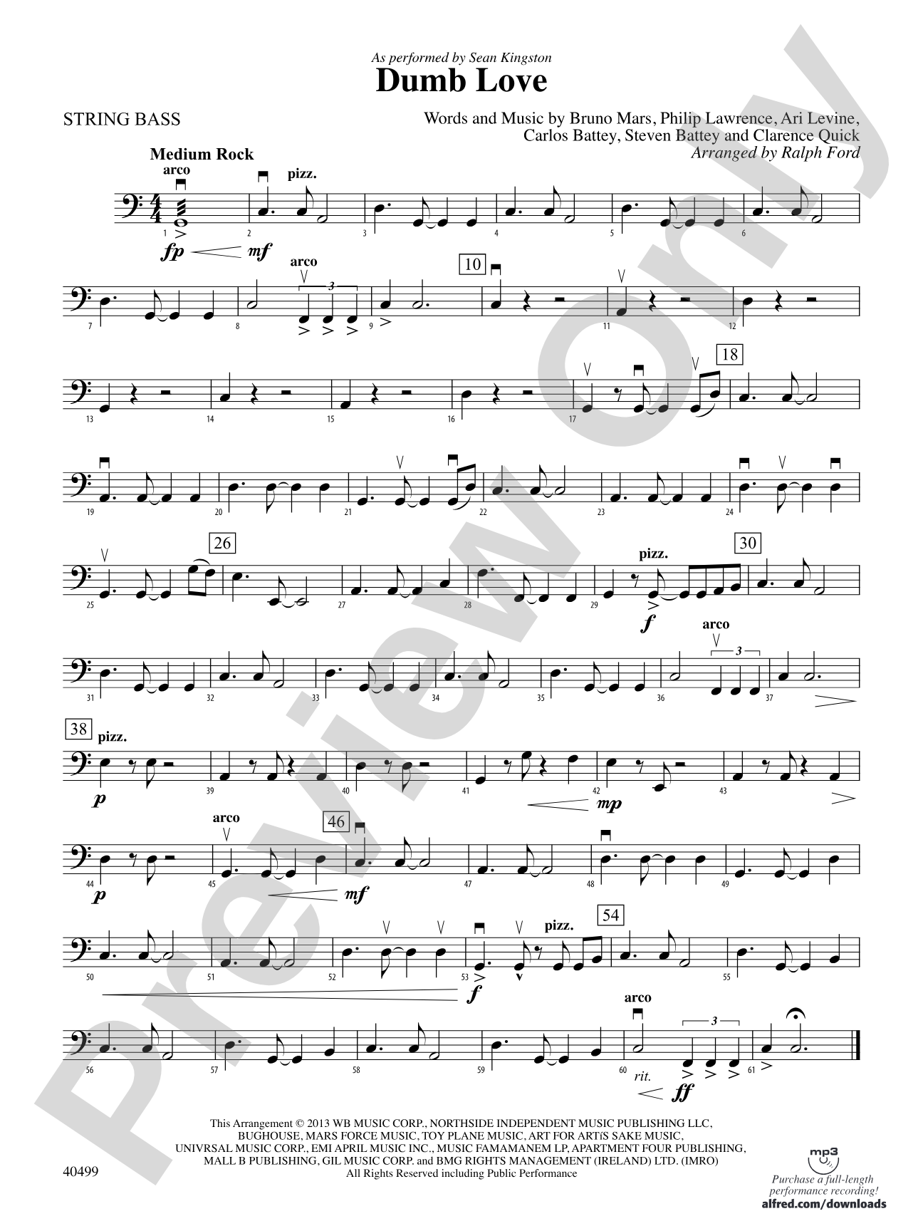 Dumb Love: String Bass