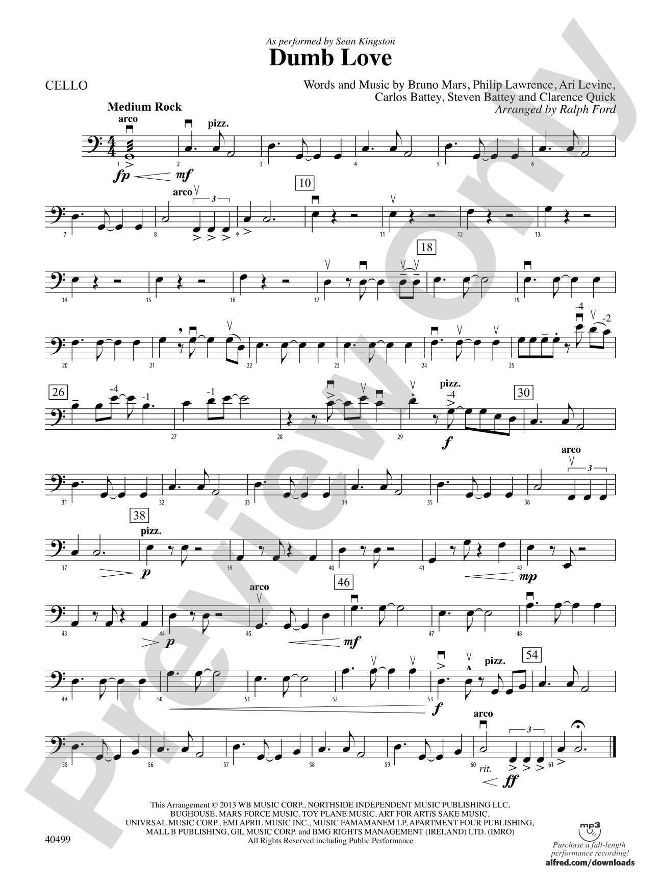Dumb Love: Cello