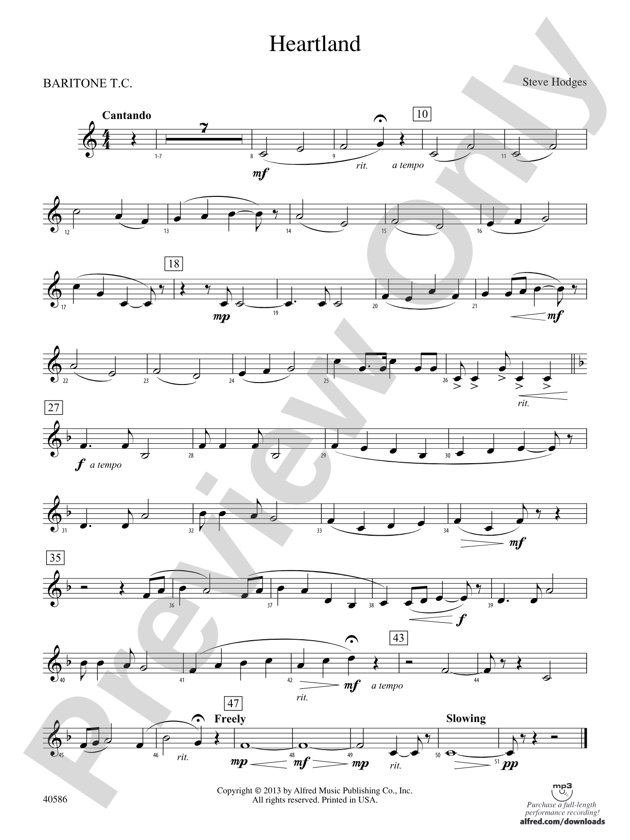 Heartland: Baritone T.C.