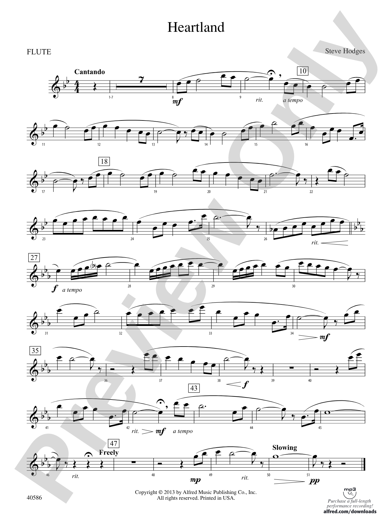 Heartland: Flute