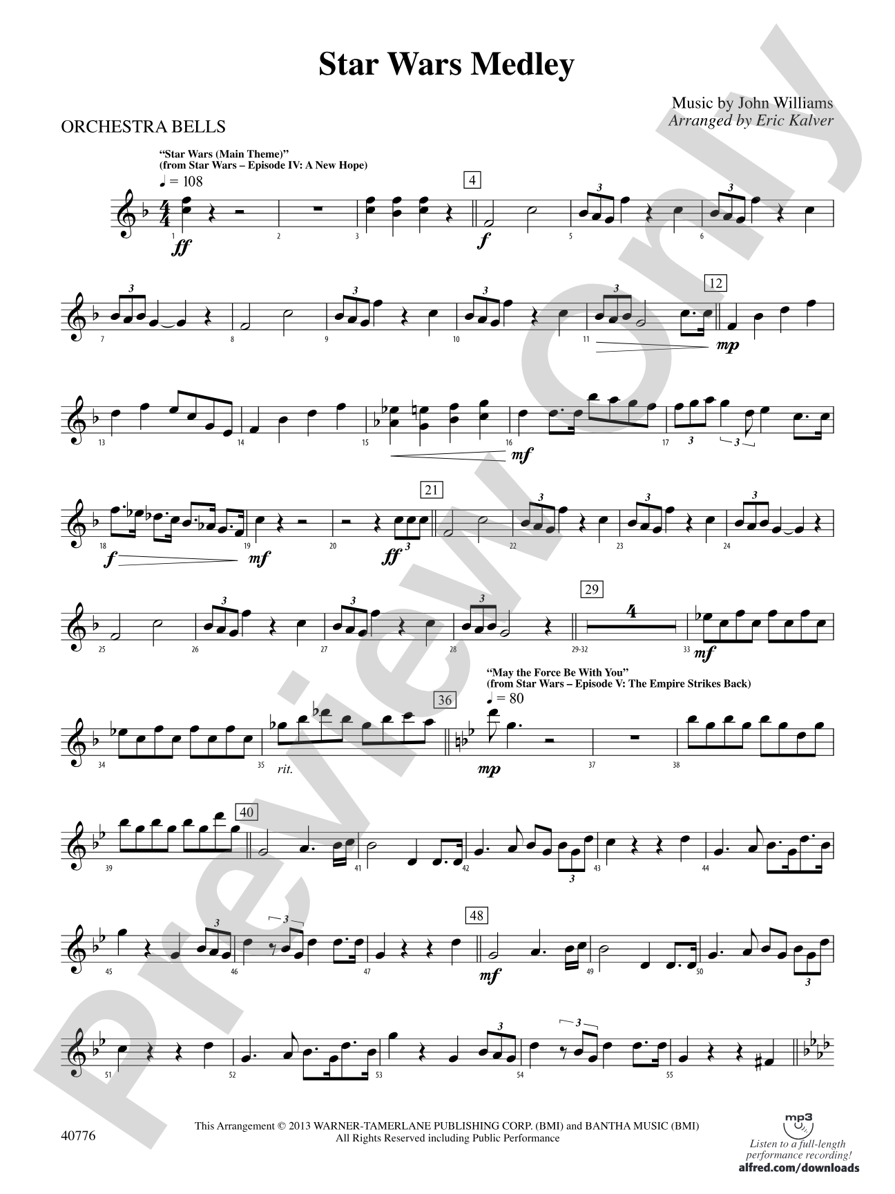 Star Wars Medley: Bells