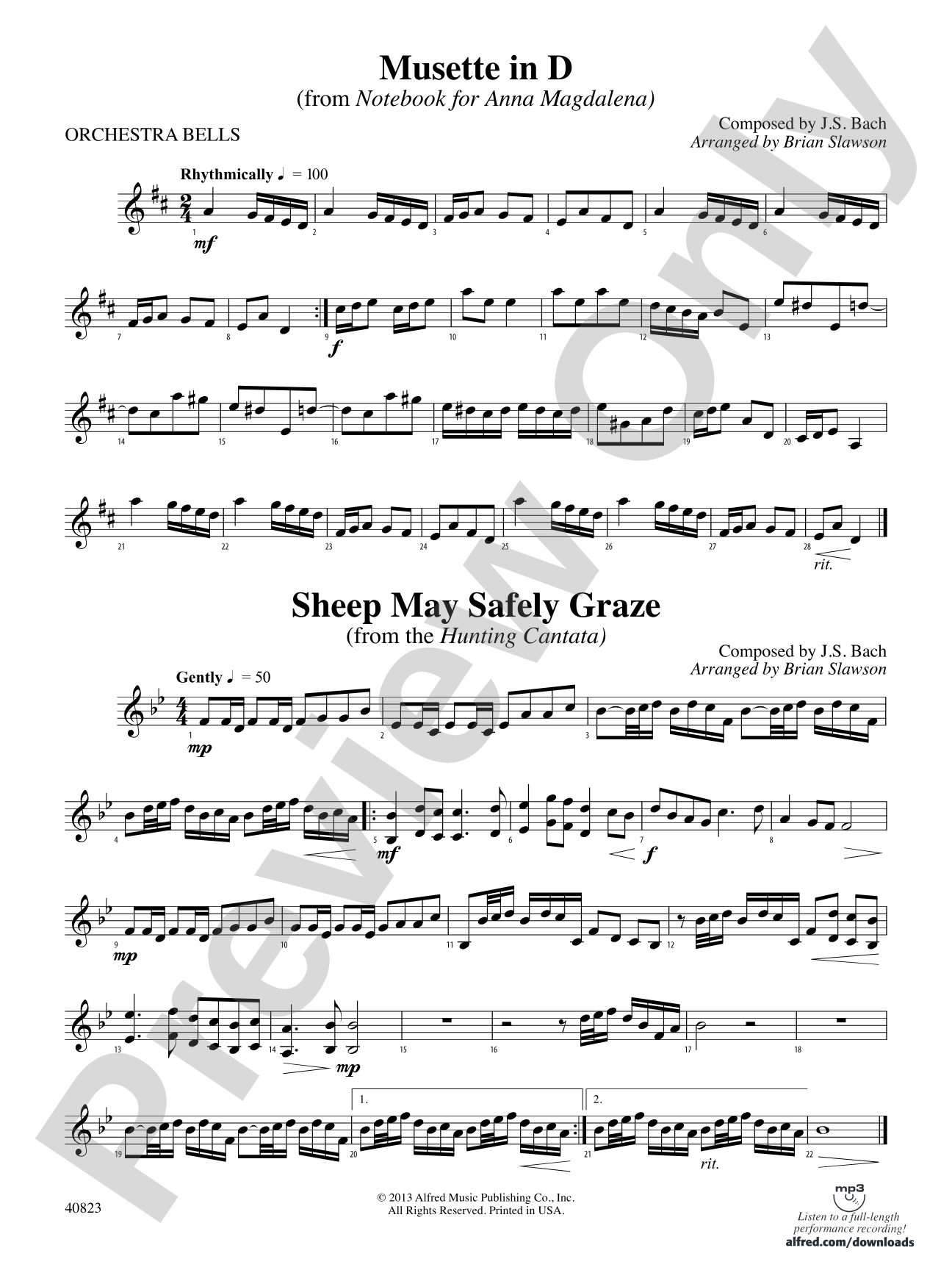 Classic Mallet Trios---Bach: Bells