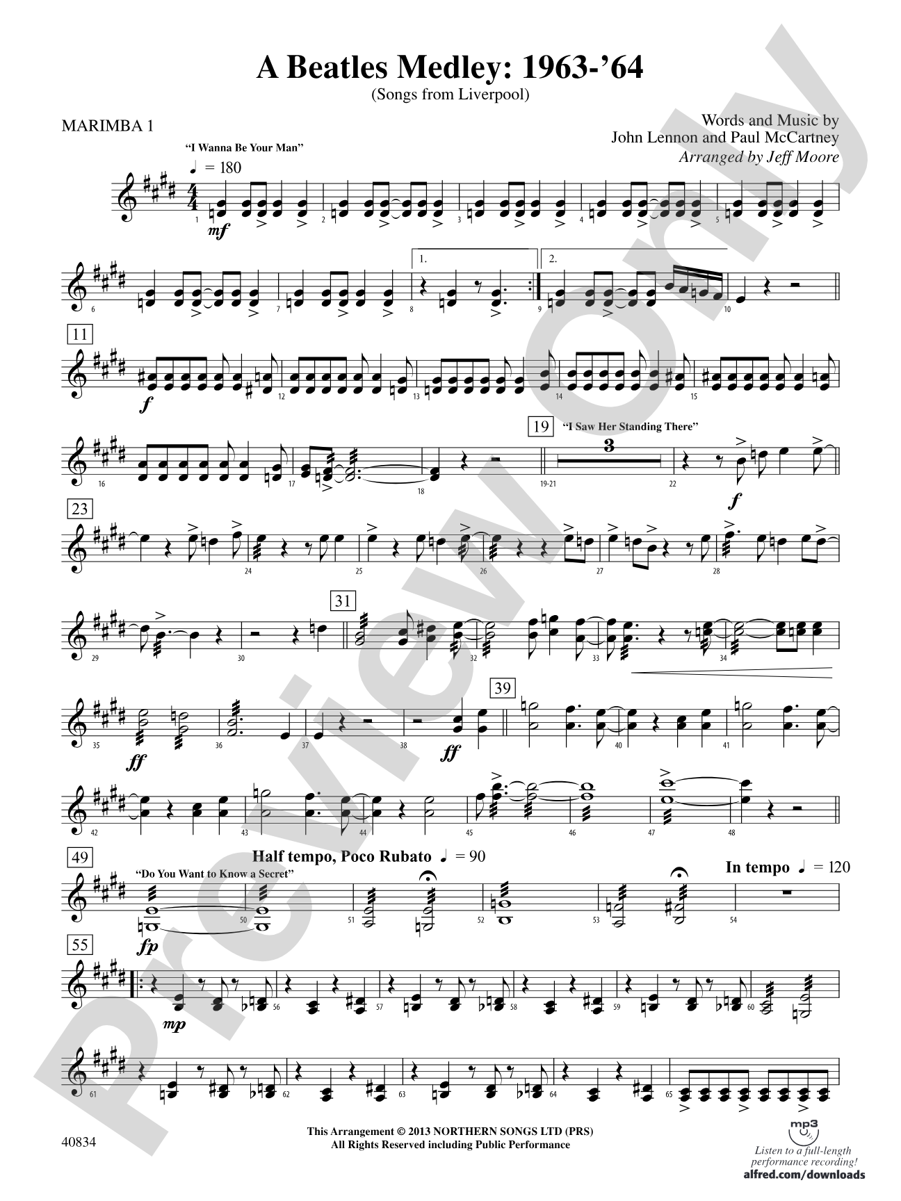 A Beatles Medley: 1963–'64: Mallets