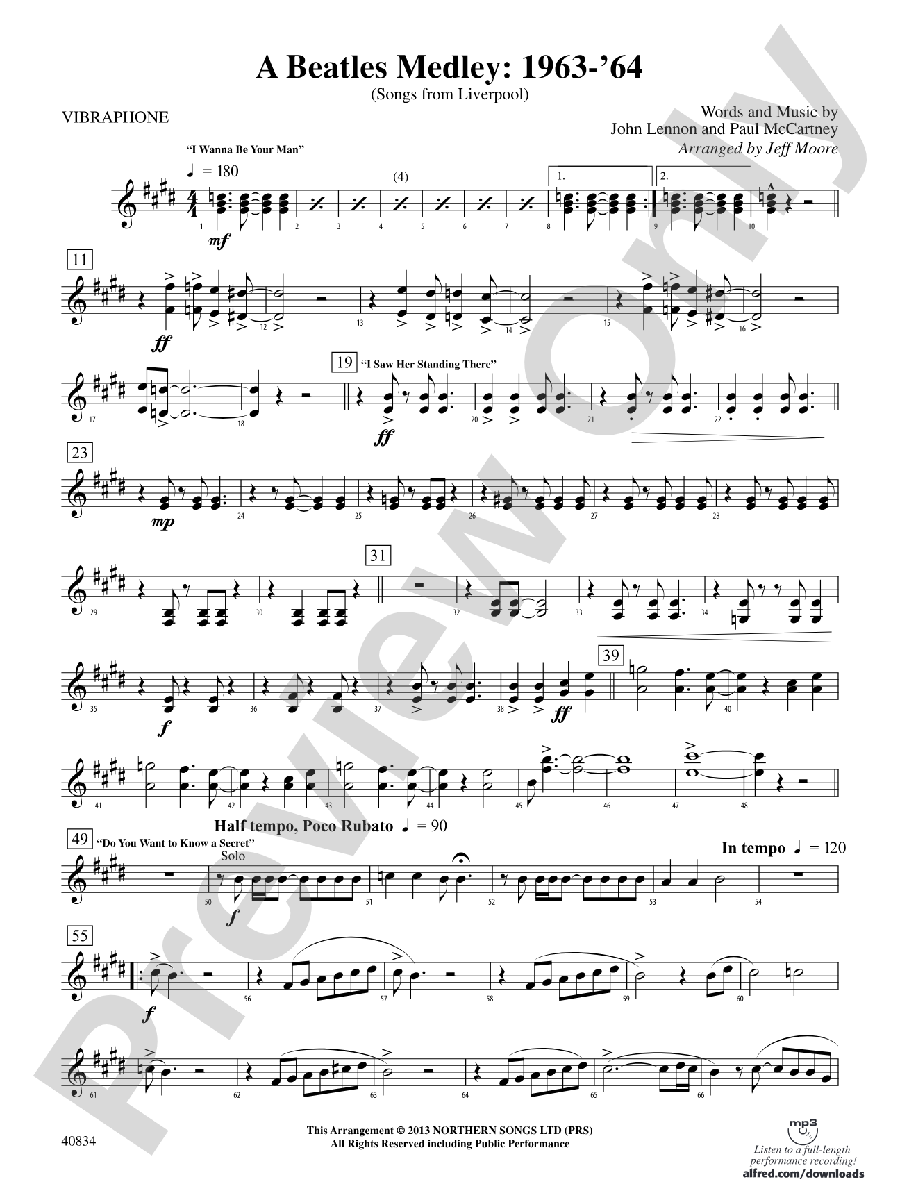 A Beatles Medley: 1963–'64: Vibraphone