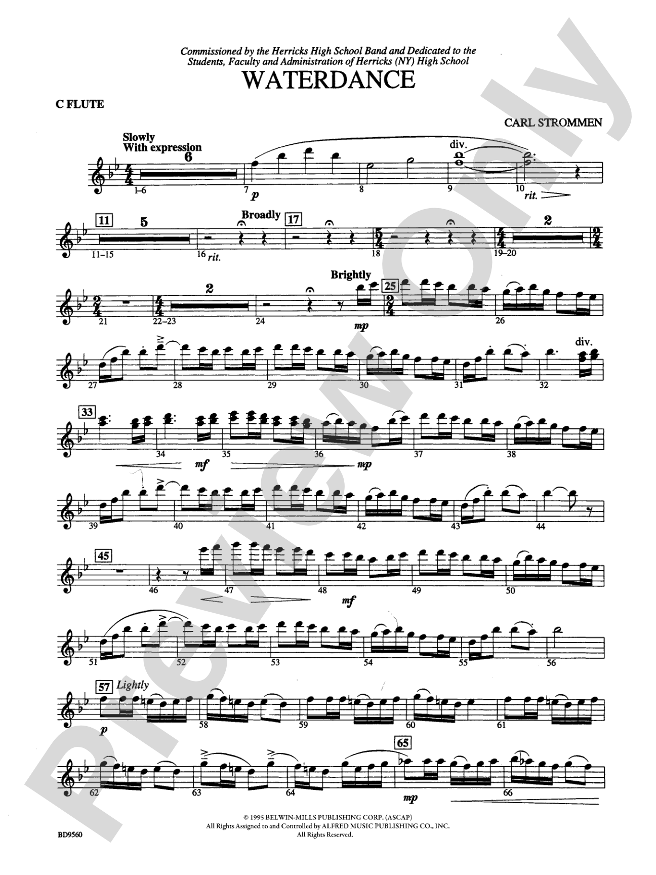 Waterdance: Flute