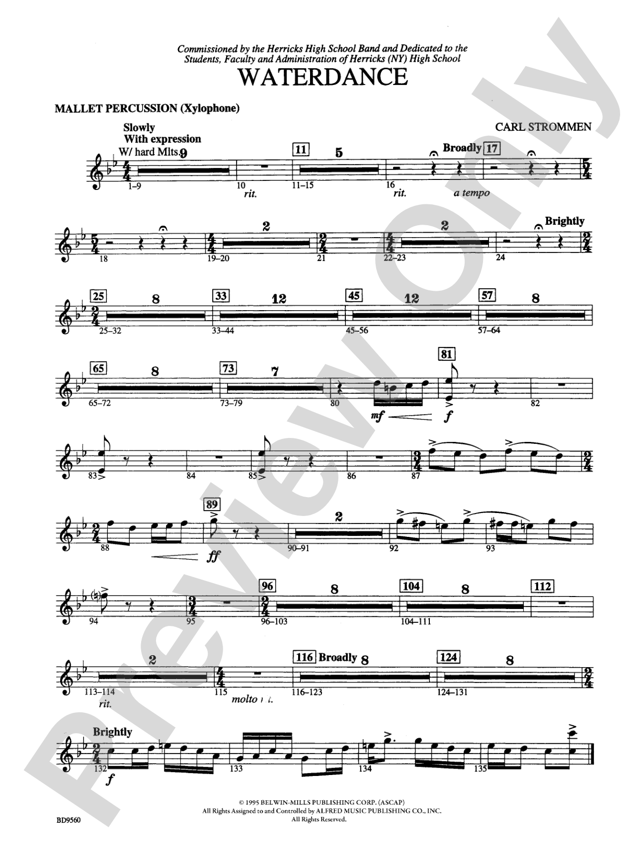 Waterdance: Mallets