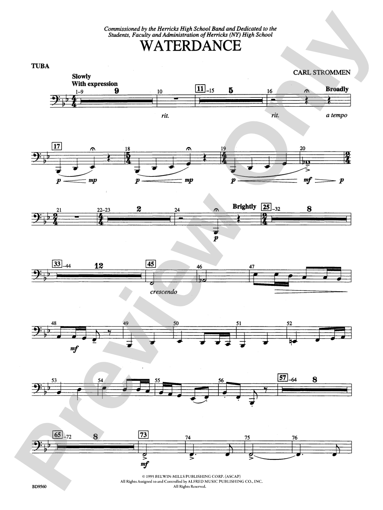 Waterdance: Tuba