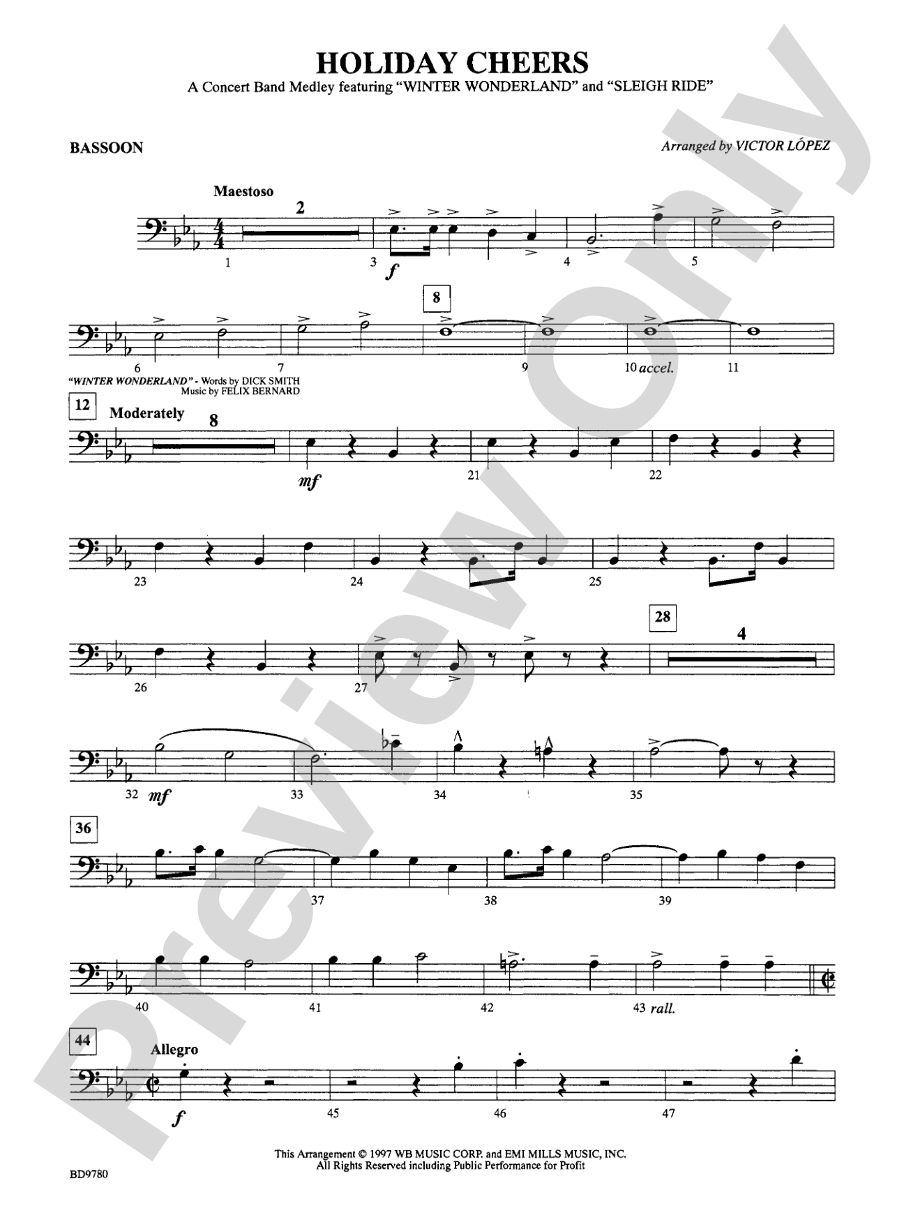 Holiday Cheers: Bassoon