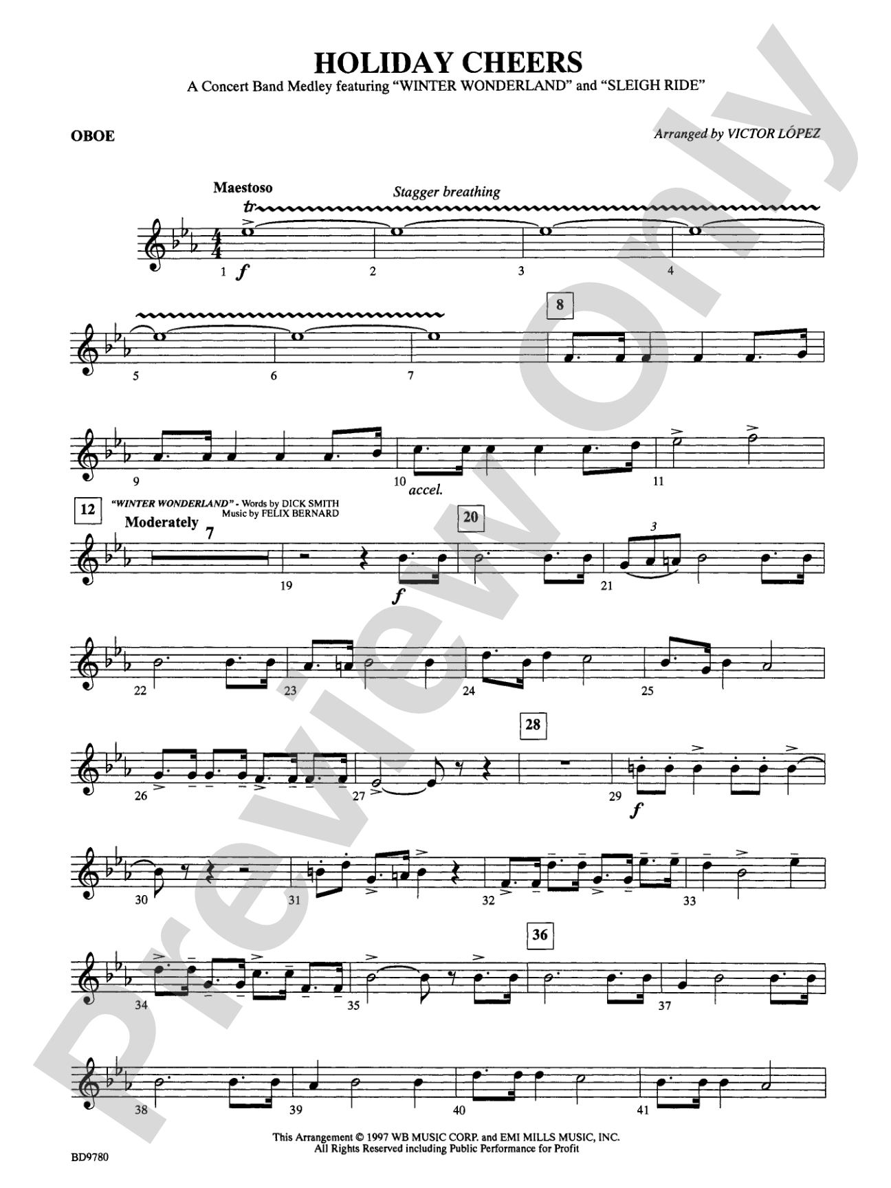 Holiday Cheers: Oboe