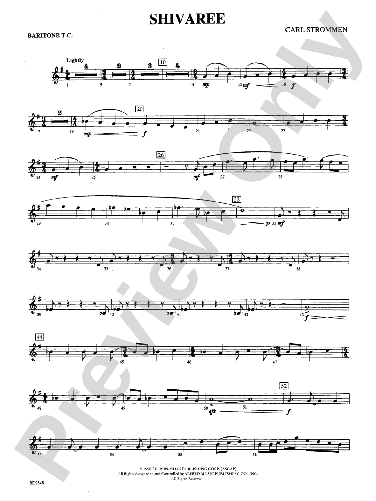 Shivaree: Baritone T.C.