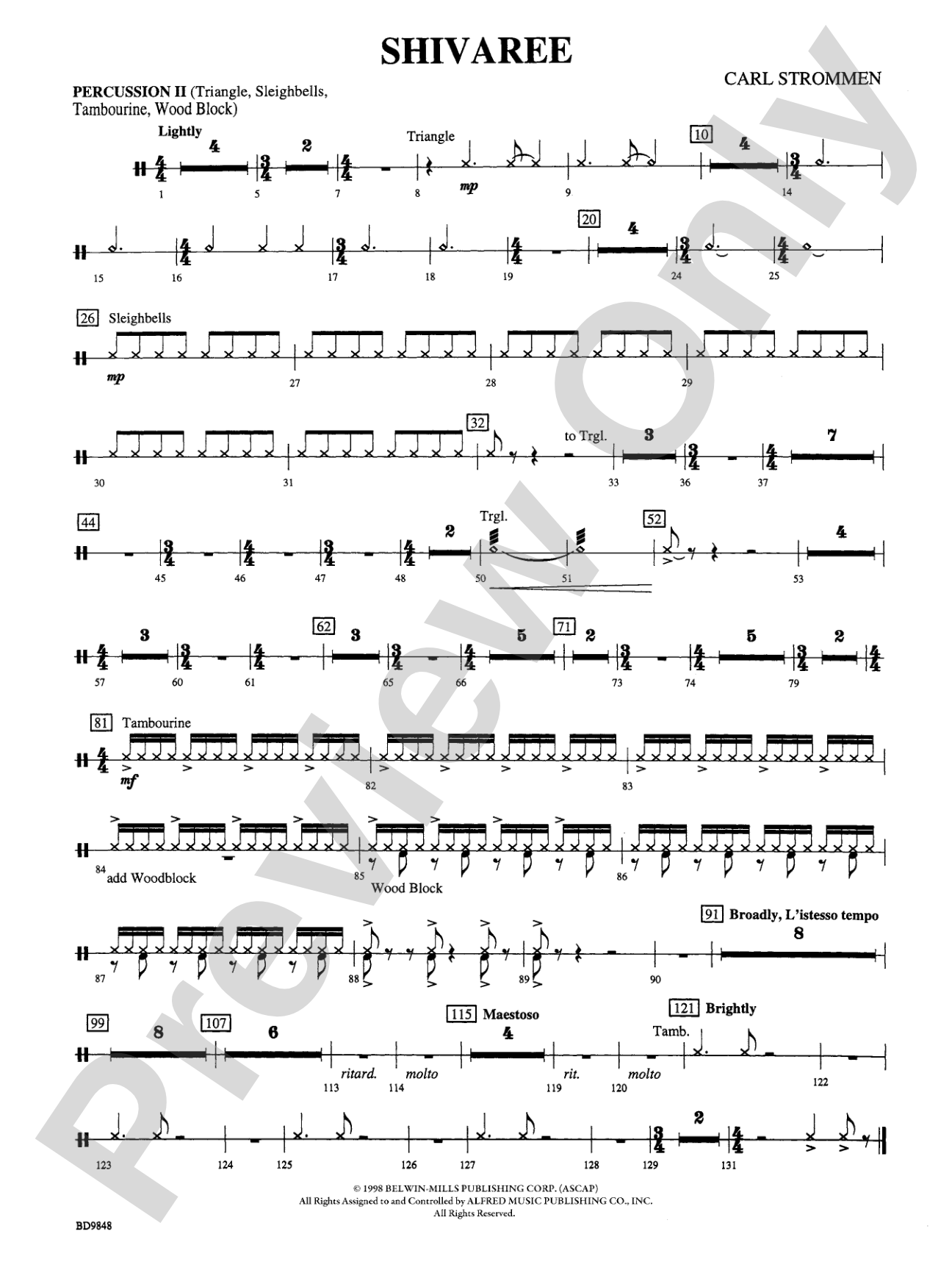 Shivaree: 2nd Percussion