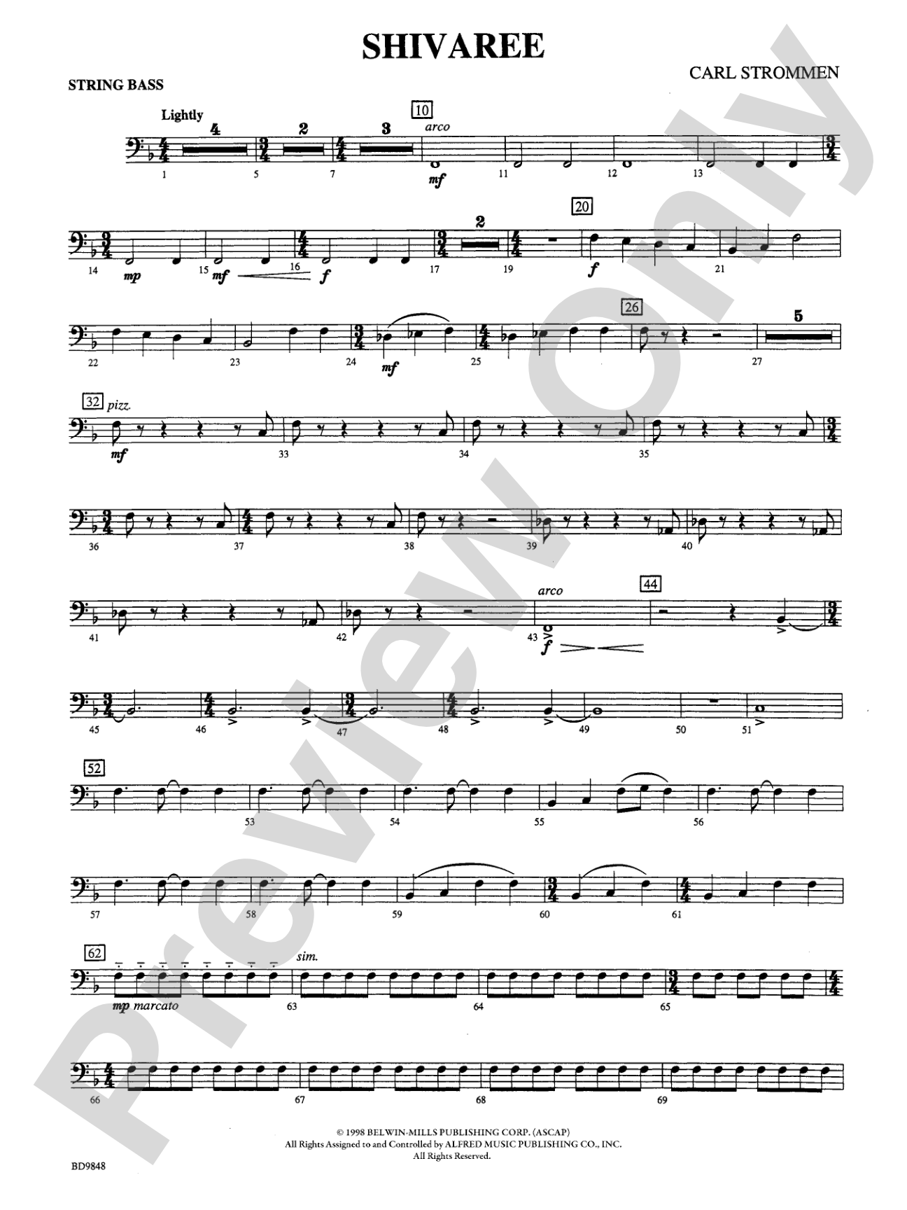Shivaree: String Bass