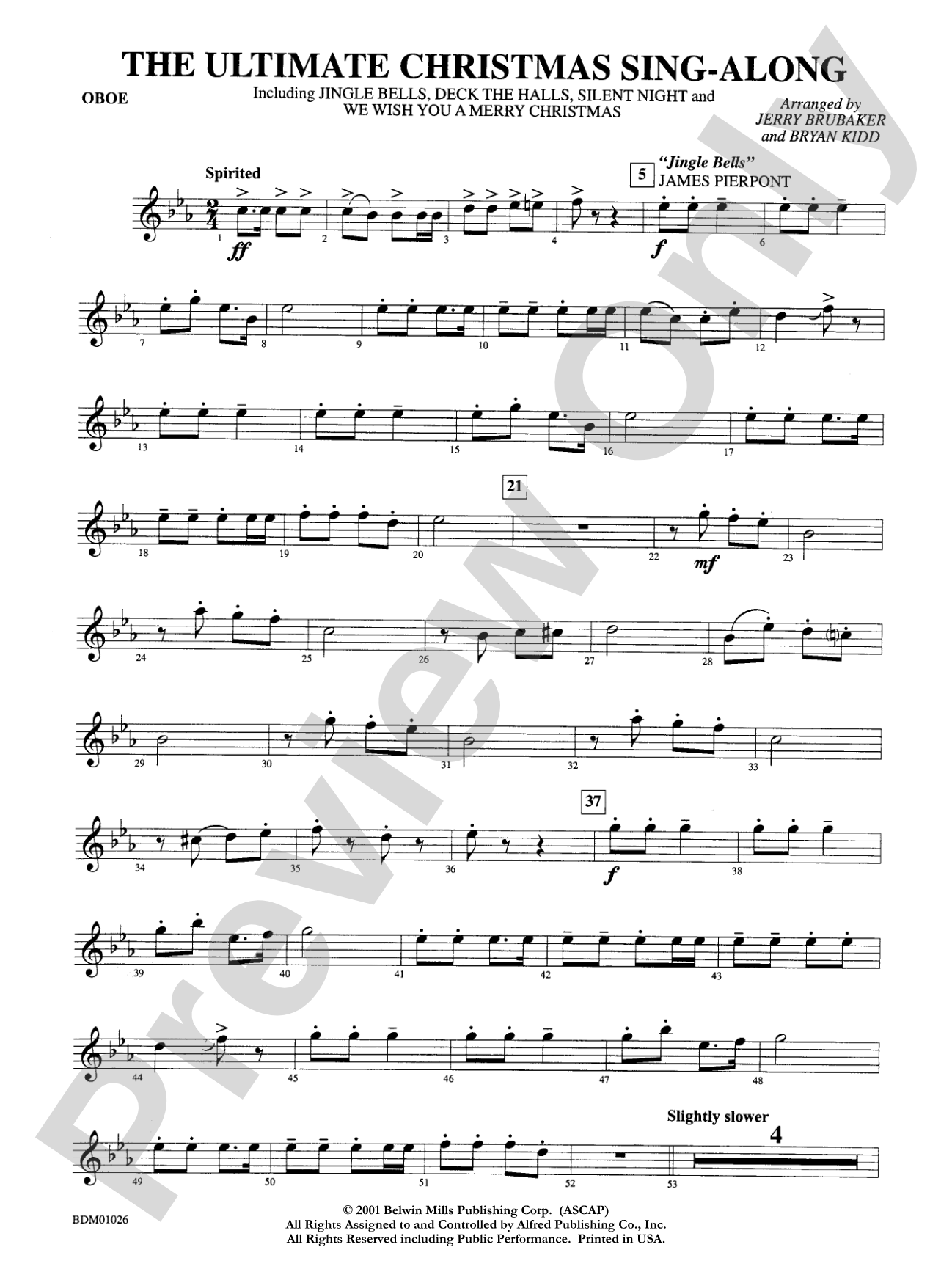 The Ultimate Christmas Sing-Along: Oboe