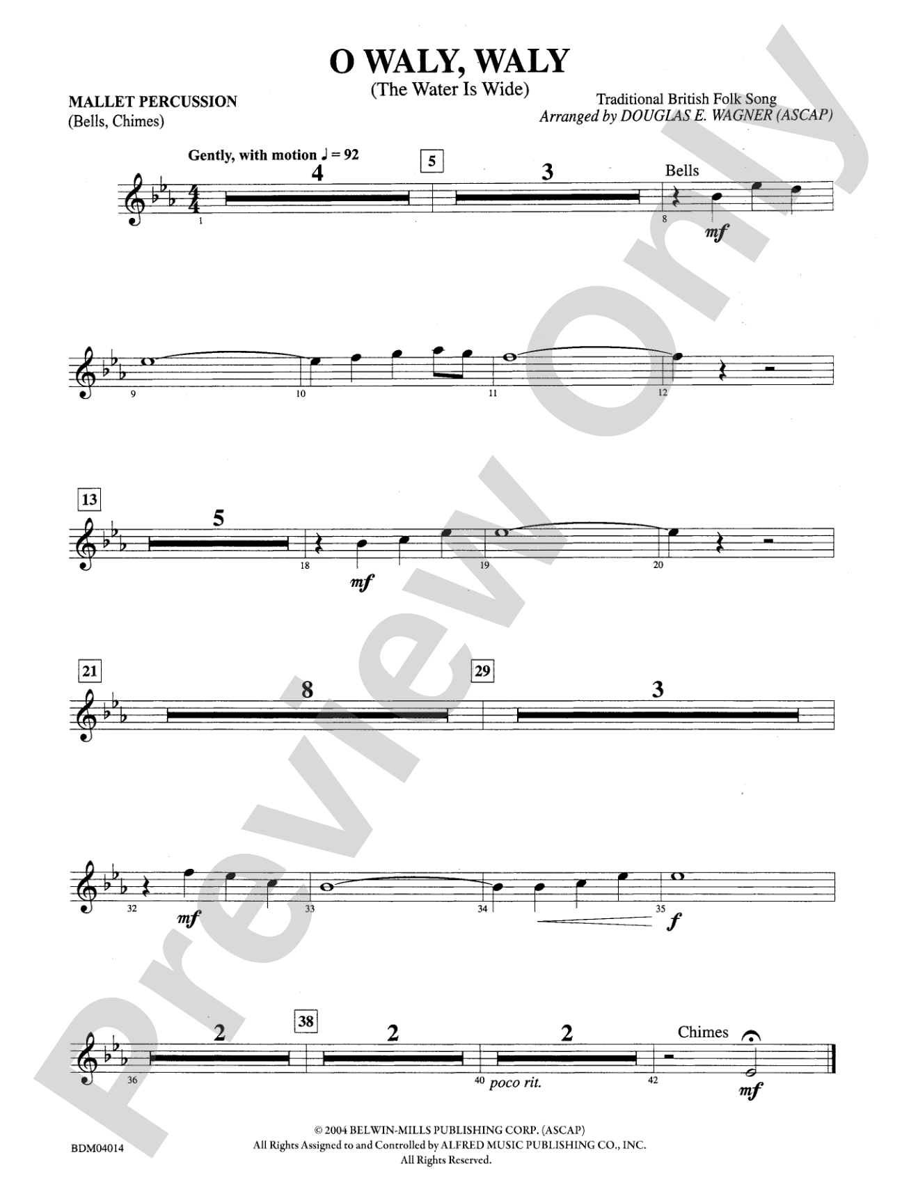 O Waly, Waly (The Water Is Wide): Mallets