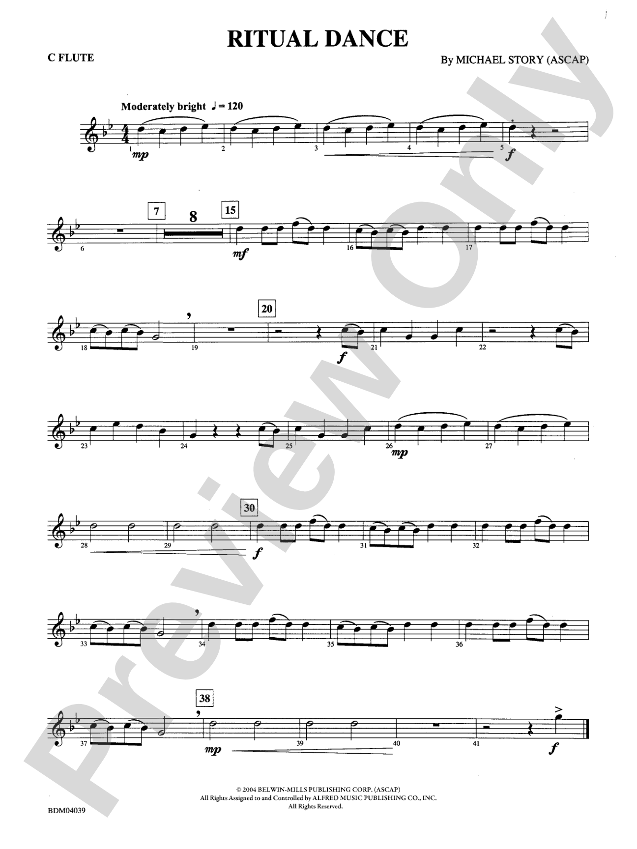 Ritual Dance: Flute