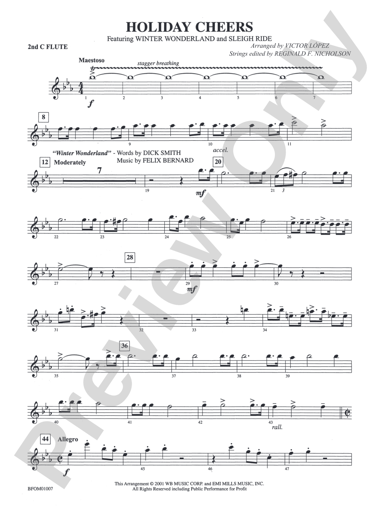 Holiday Cheers: 2nd Flute