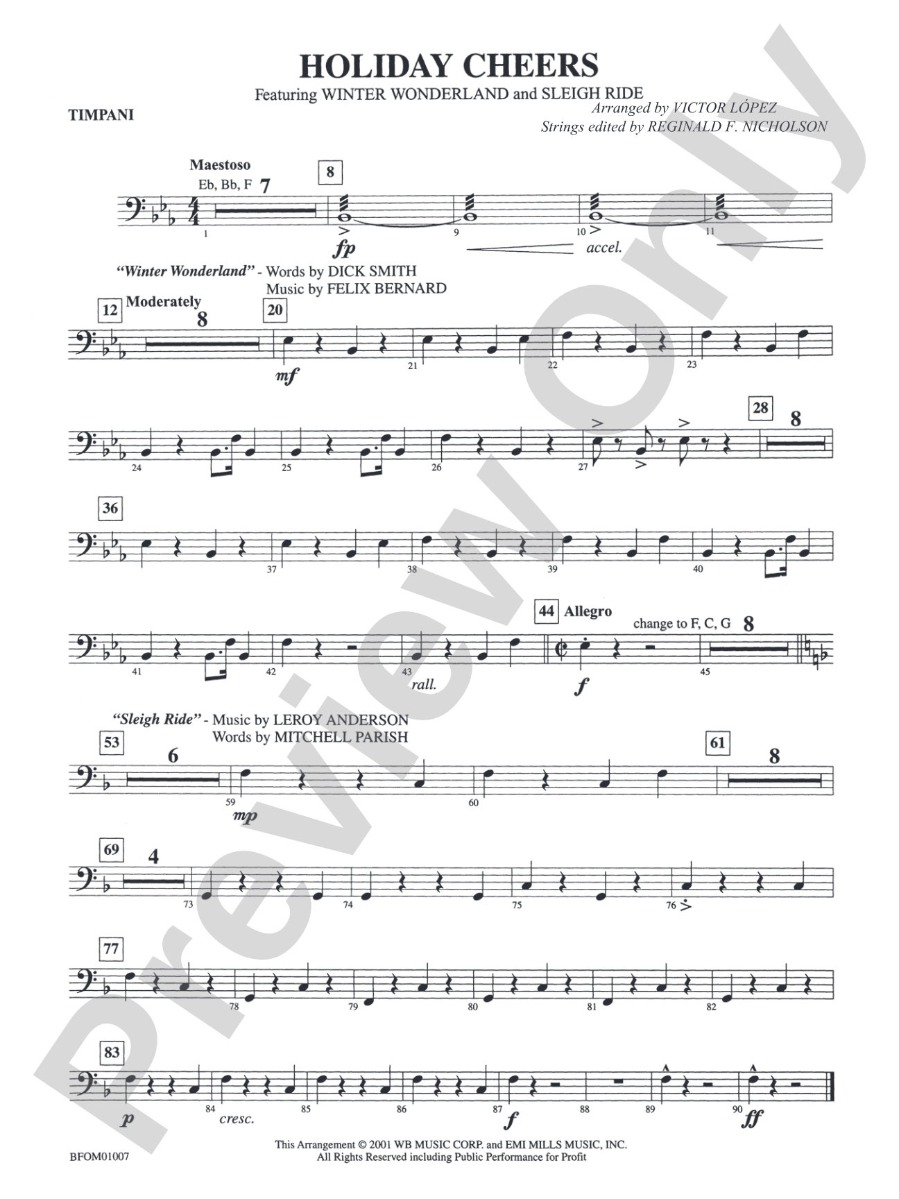 Holiday Cheers: Timpani