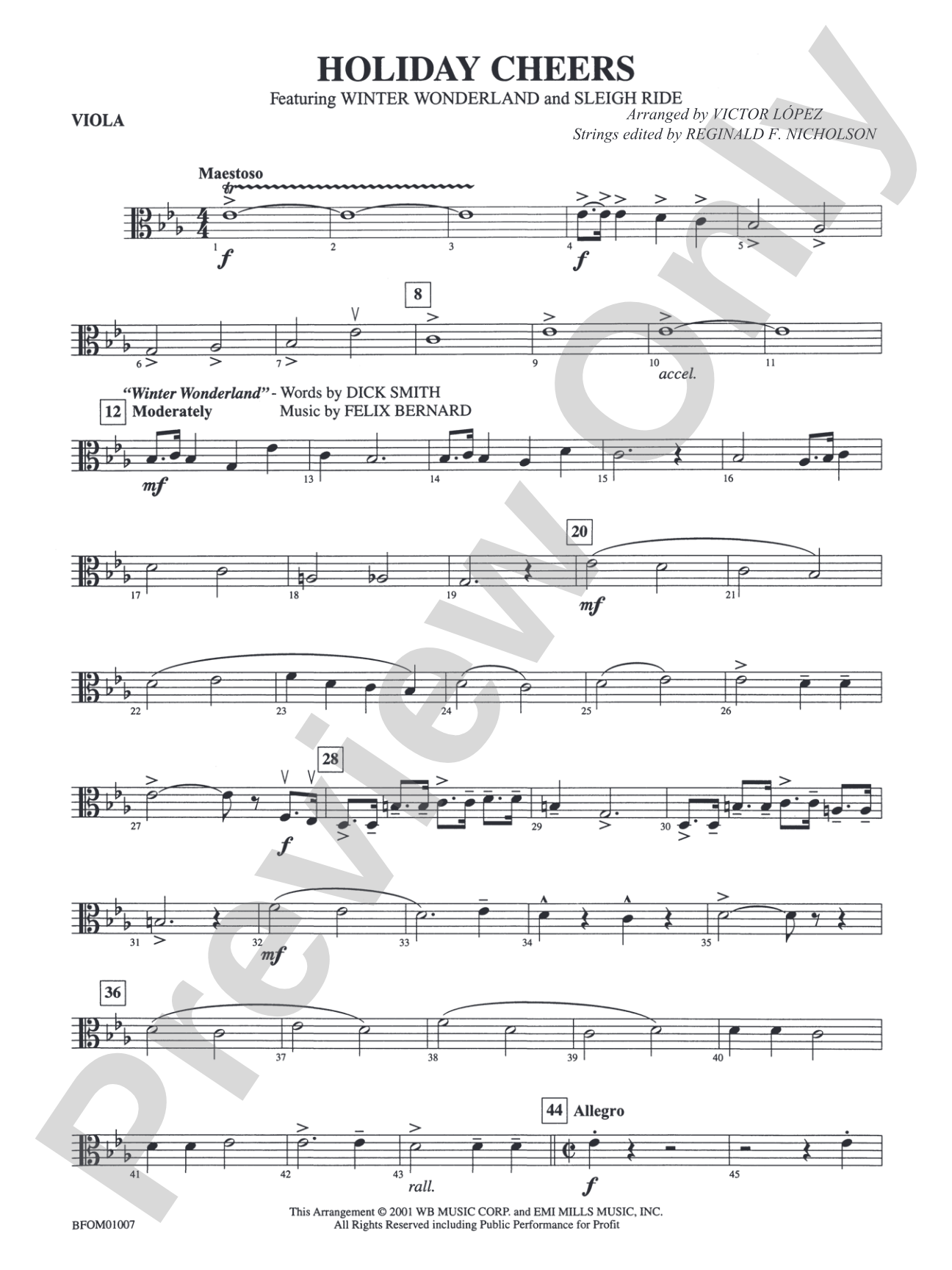 Holiday Cheers: Viola