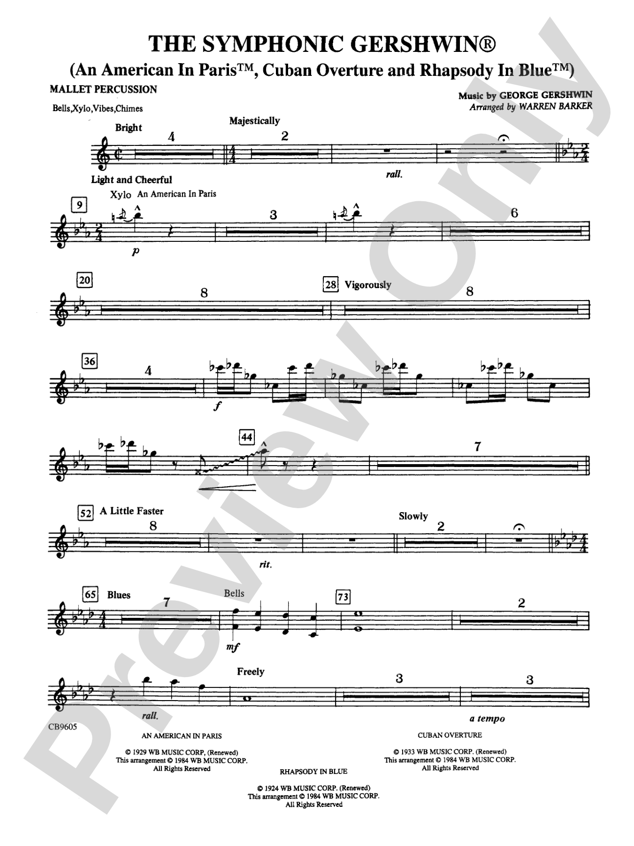 The Symphonic Gershwin: Mallets