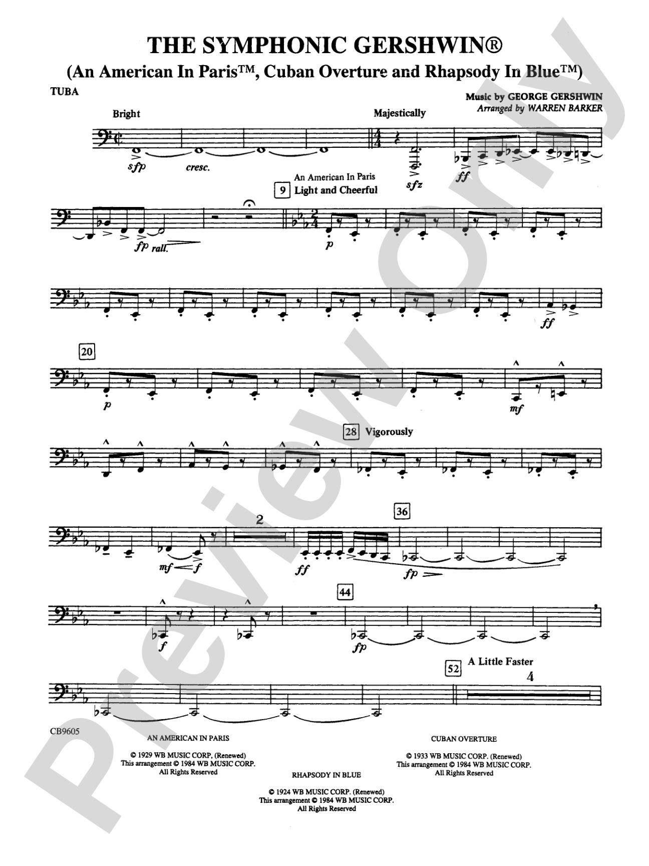 The Symphonic Gershwin: Tuba
