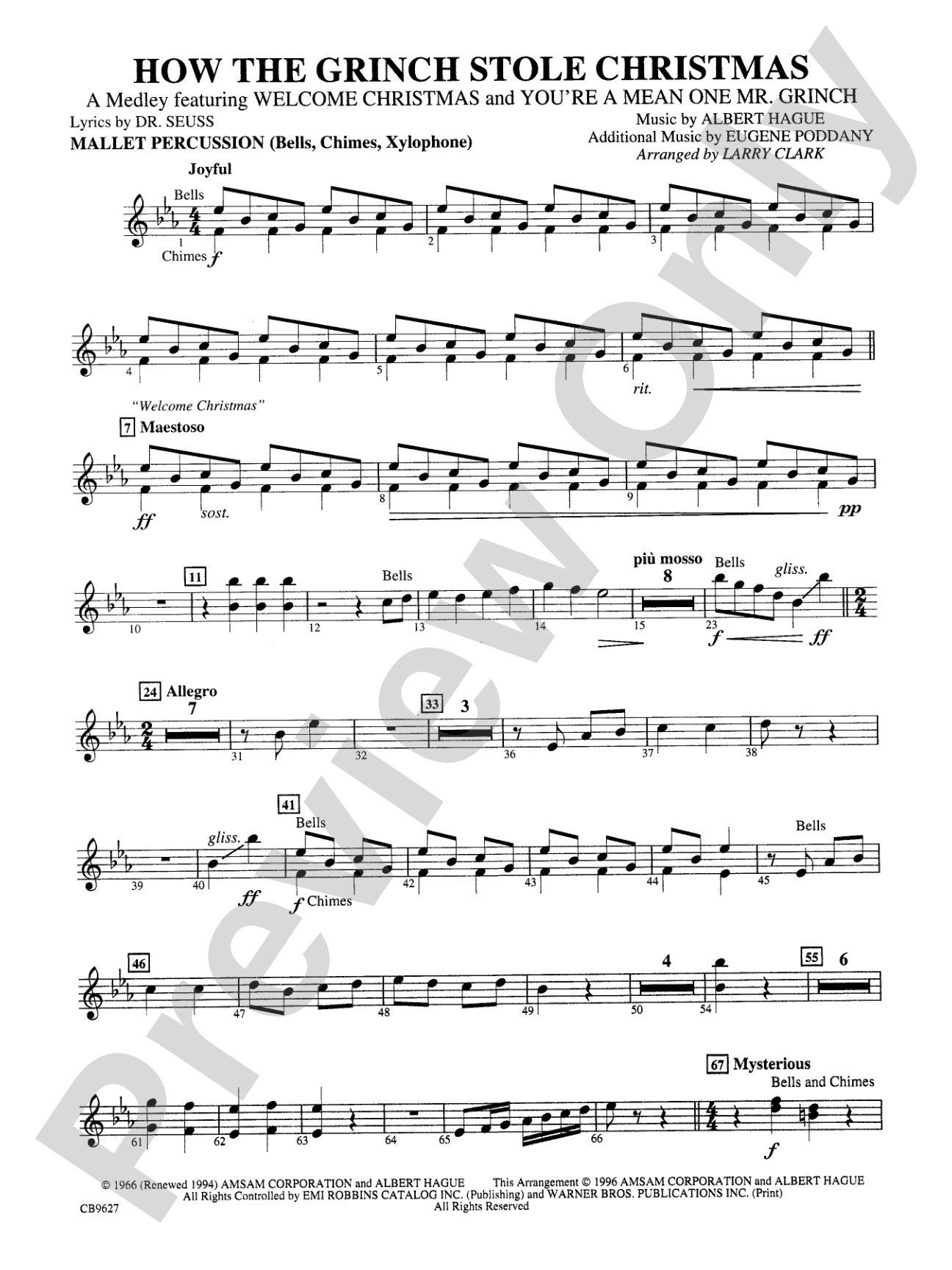 How the Grinch Stole Christmas: Mallets