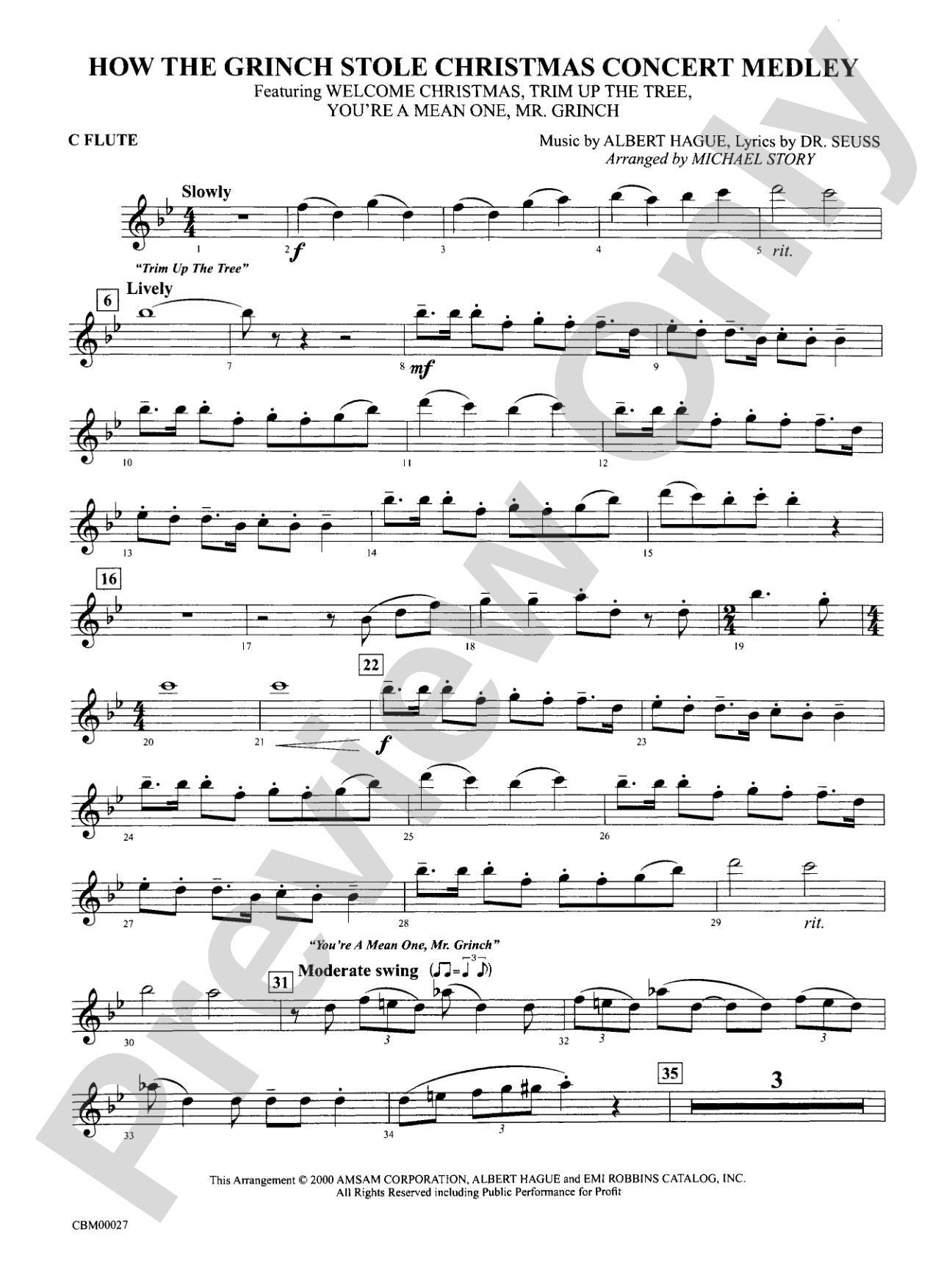 How the Grinch Stole Christmas: Flute