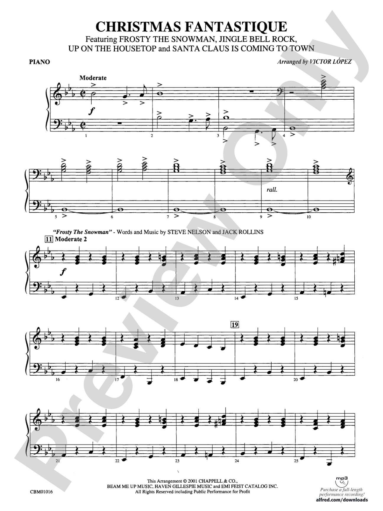 Christmas Fantastique (Medley): Piano Accompaniment
